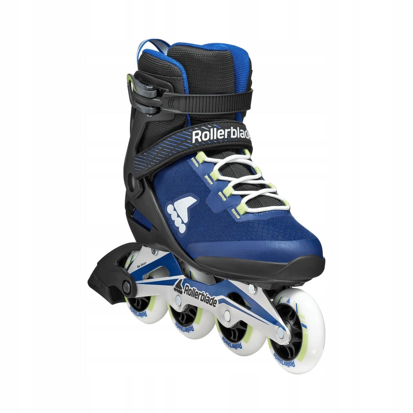 Rolki męskie Rollerblade Macroblade 80 Marine Blue/Light Green EUR 43