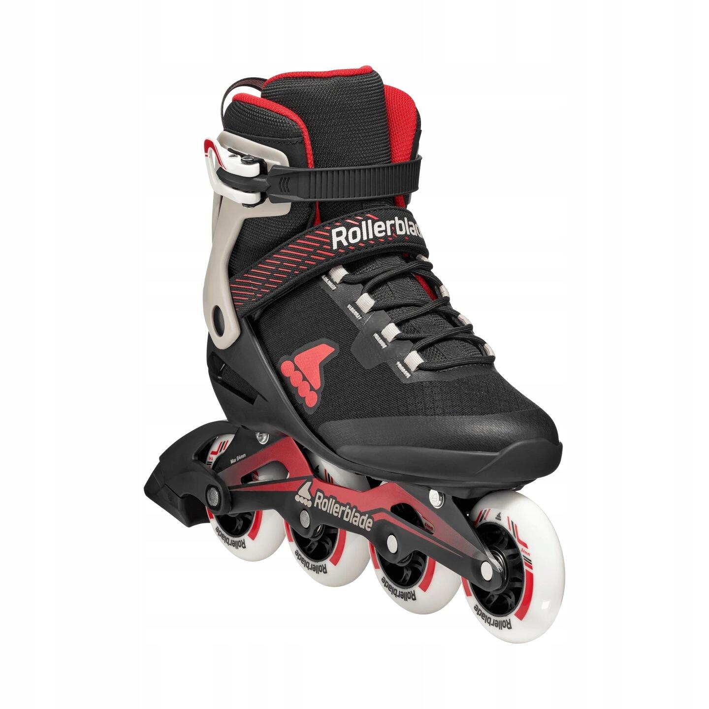 Rolki męskie Rollerblade Macroblade 84 Black/Neon Green EUR 42