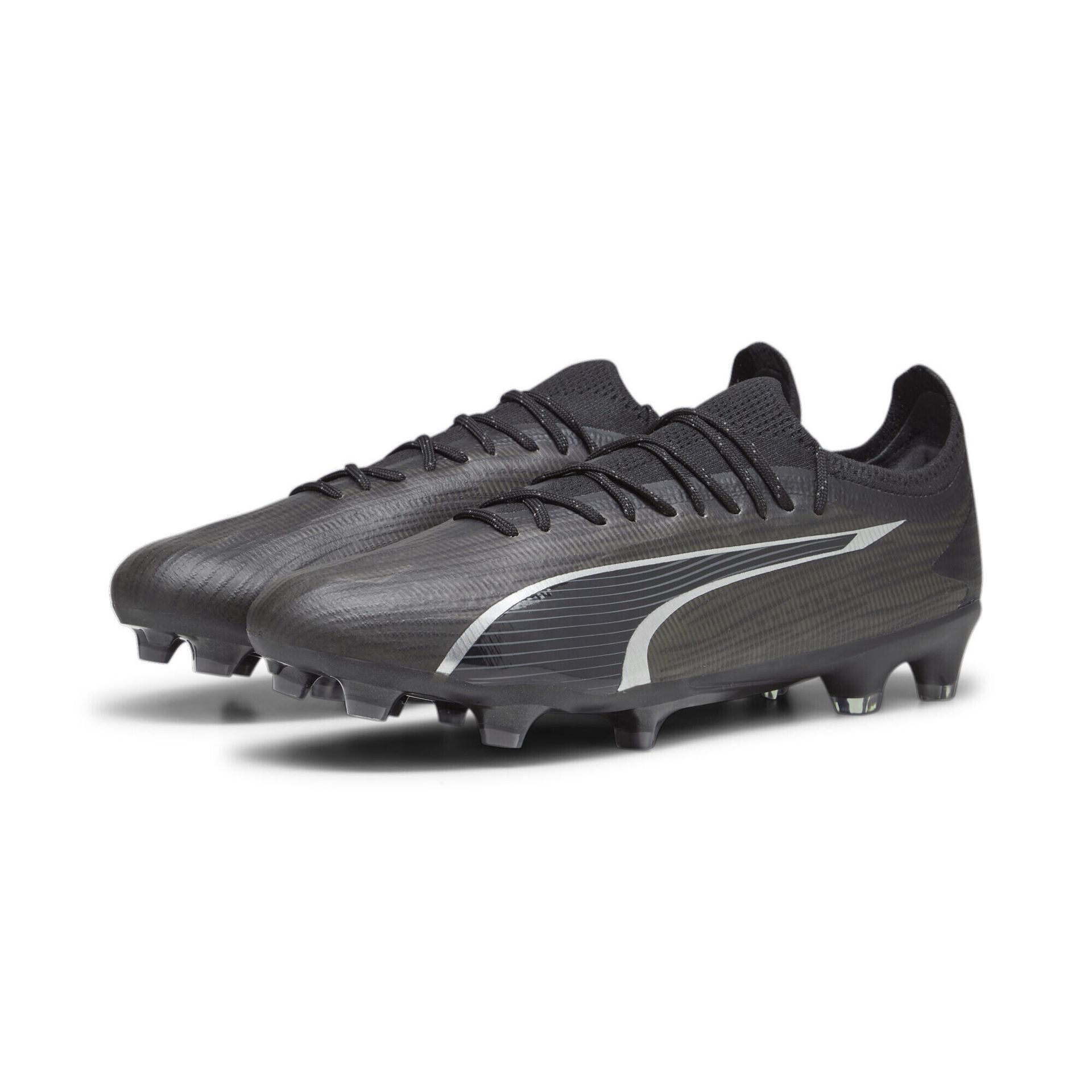 Buty piłkarskie męskie PUMA Ultra Ultimate Fg/Ag puma white/pum black/fire orchid 40.5 (7 UK)