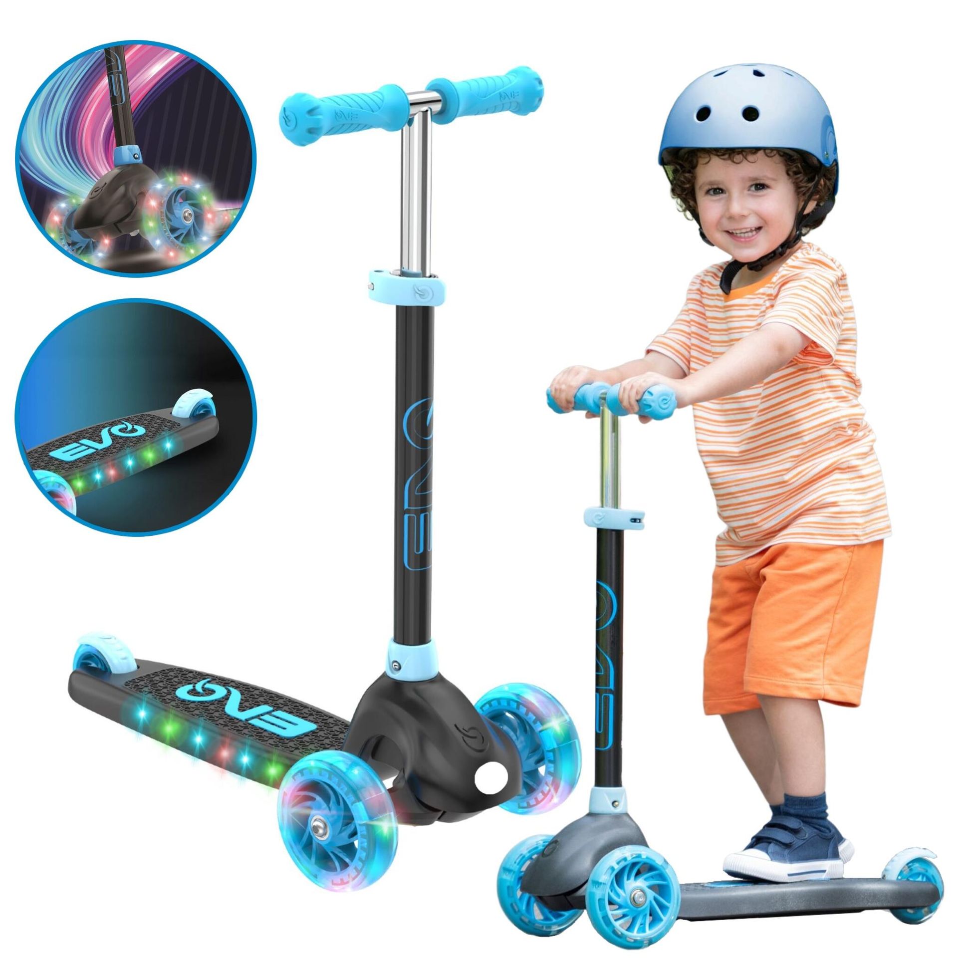 Hulajnoga dla dzieci EVO Eclipse Light Up Scooter 1438026 Niebieski