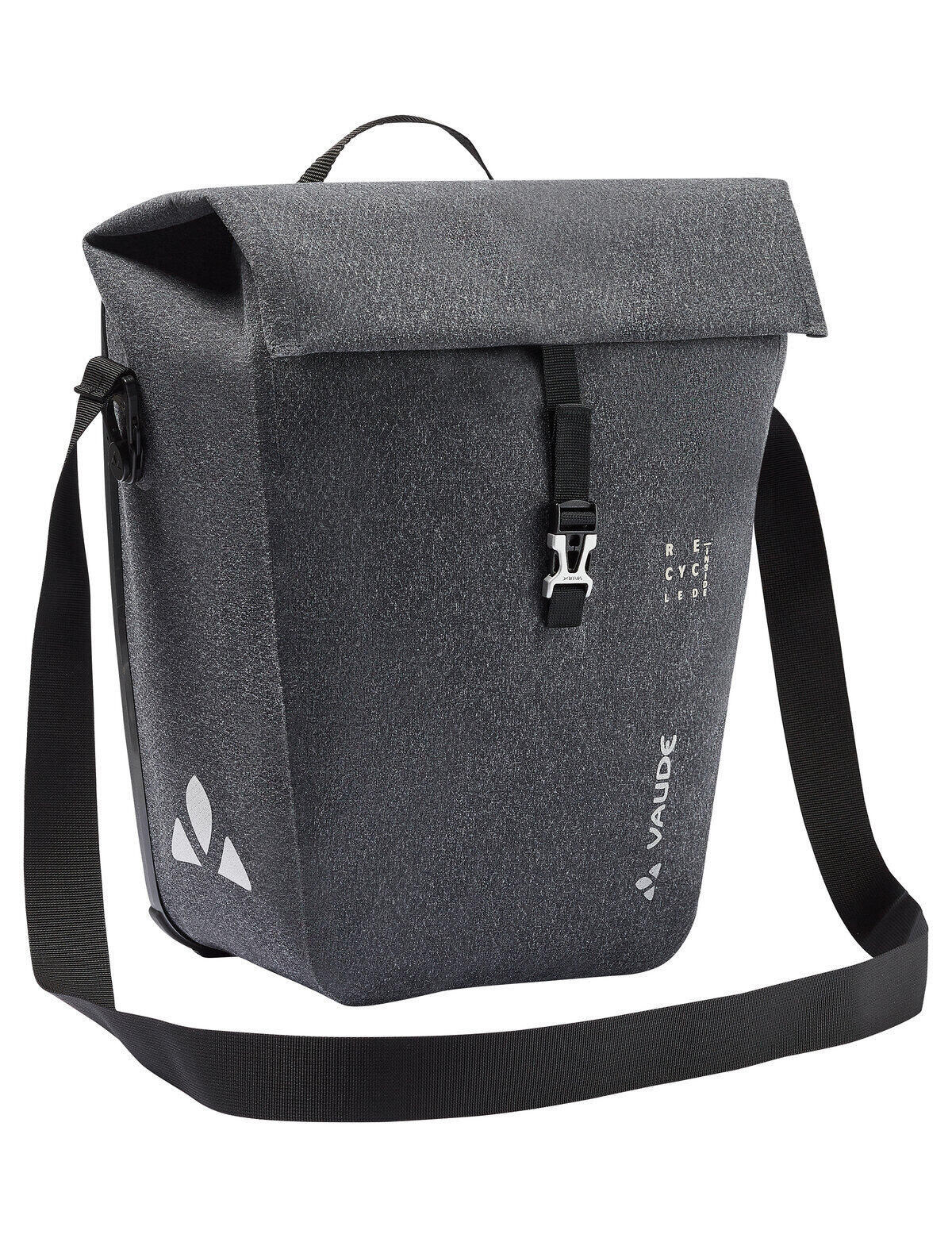 Vaude ReCycle Pro Single Bike Bag, czarny 2022 Sakwy 159640100