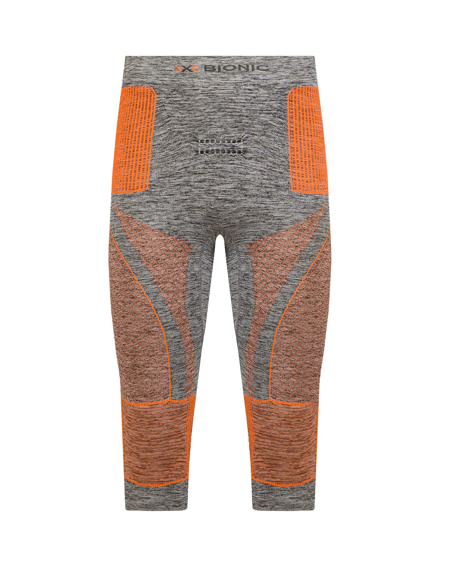 Leginsy termoaktywne 3/4 męskie X-Bionic Energy Accumulator 4.0 Melange Orange