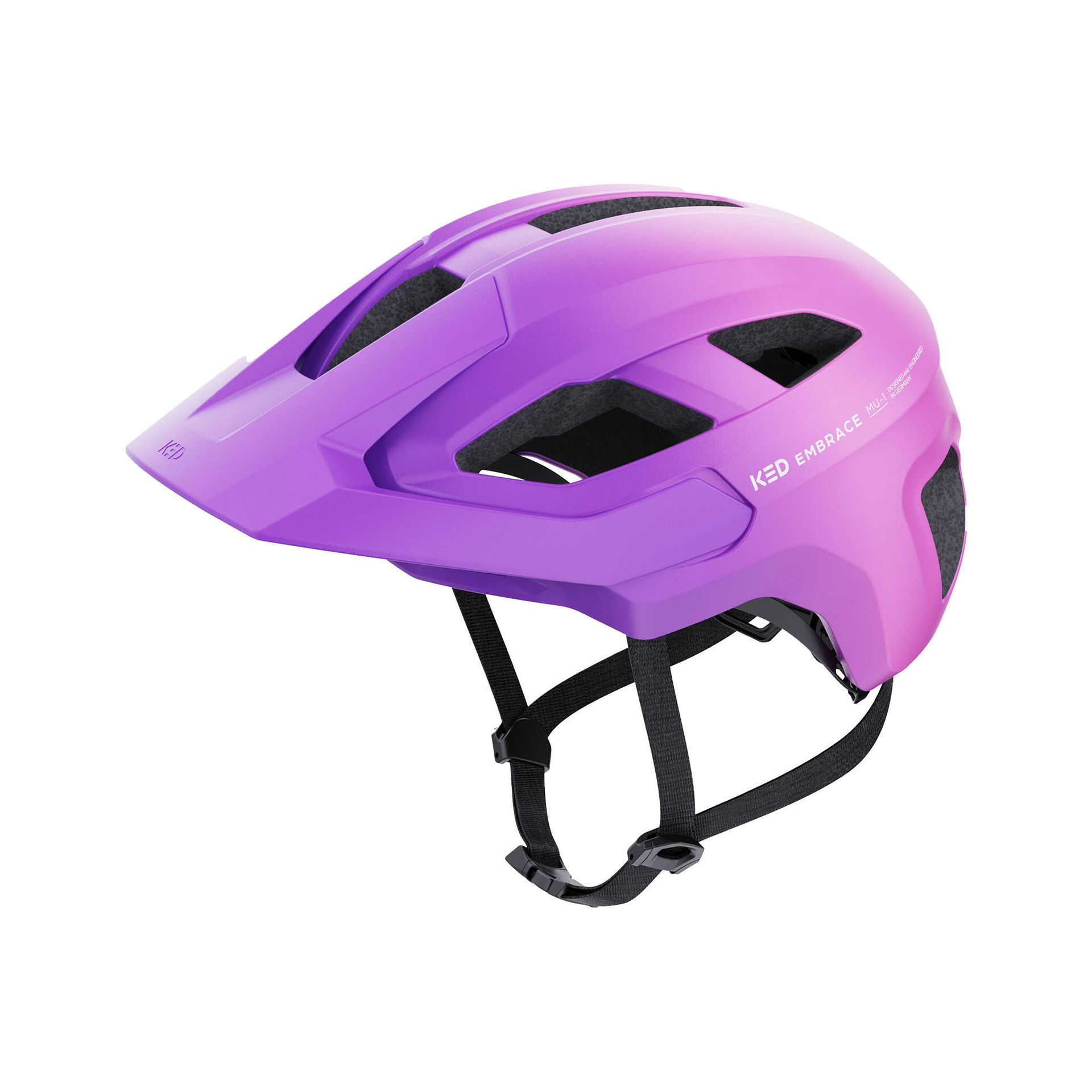 Kask rowerowy MTB EMBRACE, VIOLET PINK MATT