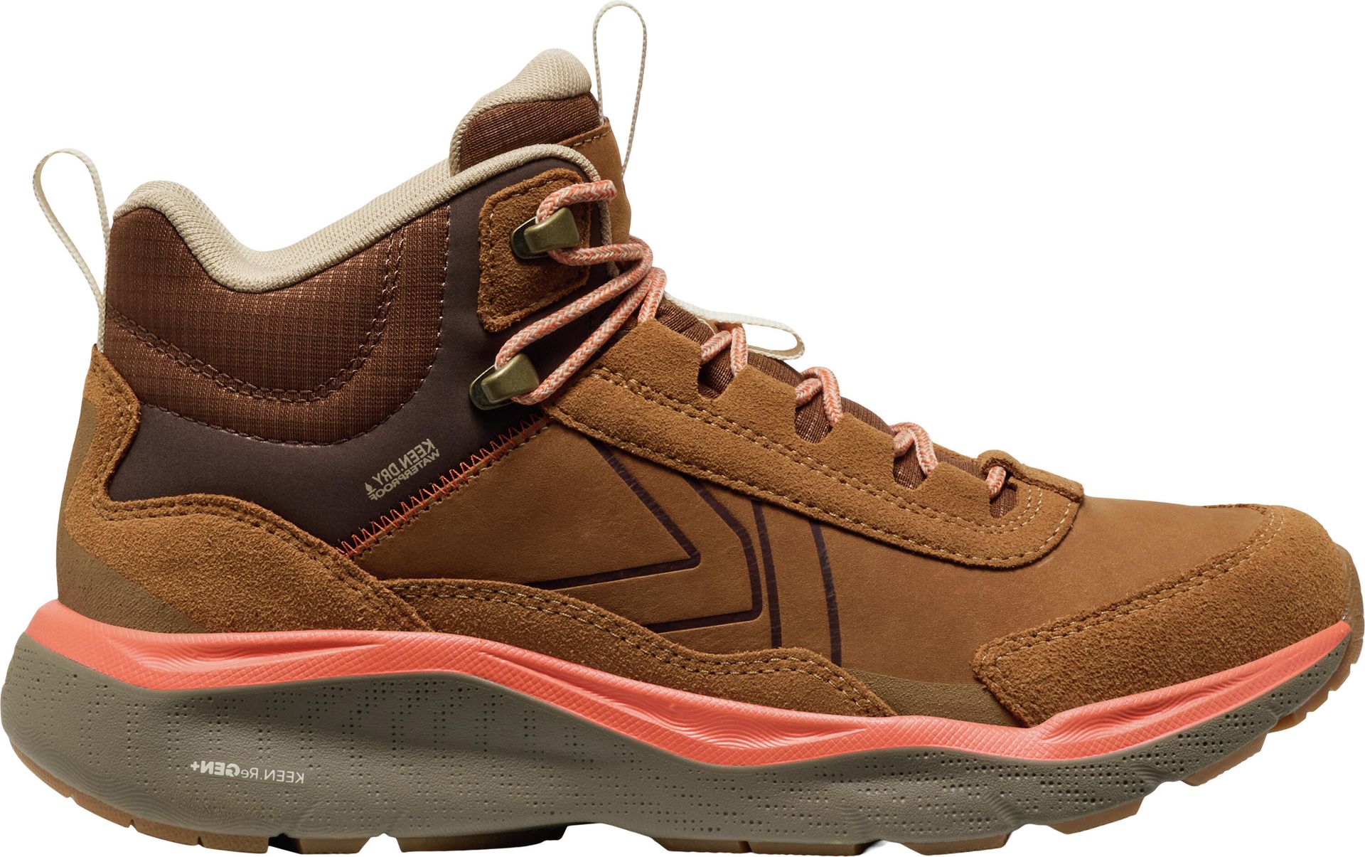 Buty trekkingowe damskie Keen Leiki Leather Mid Wp W Rozmiar butów (UE): 39 / Kolor: brązowy