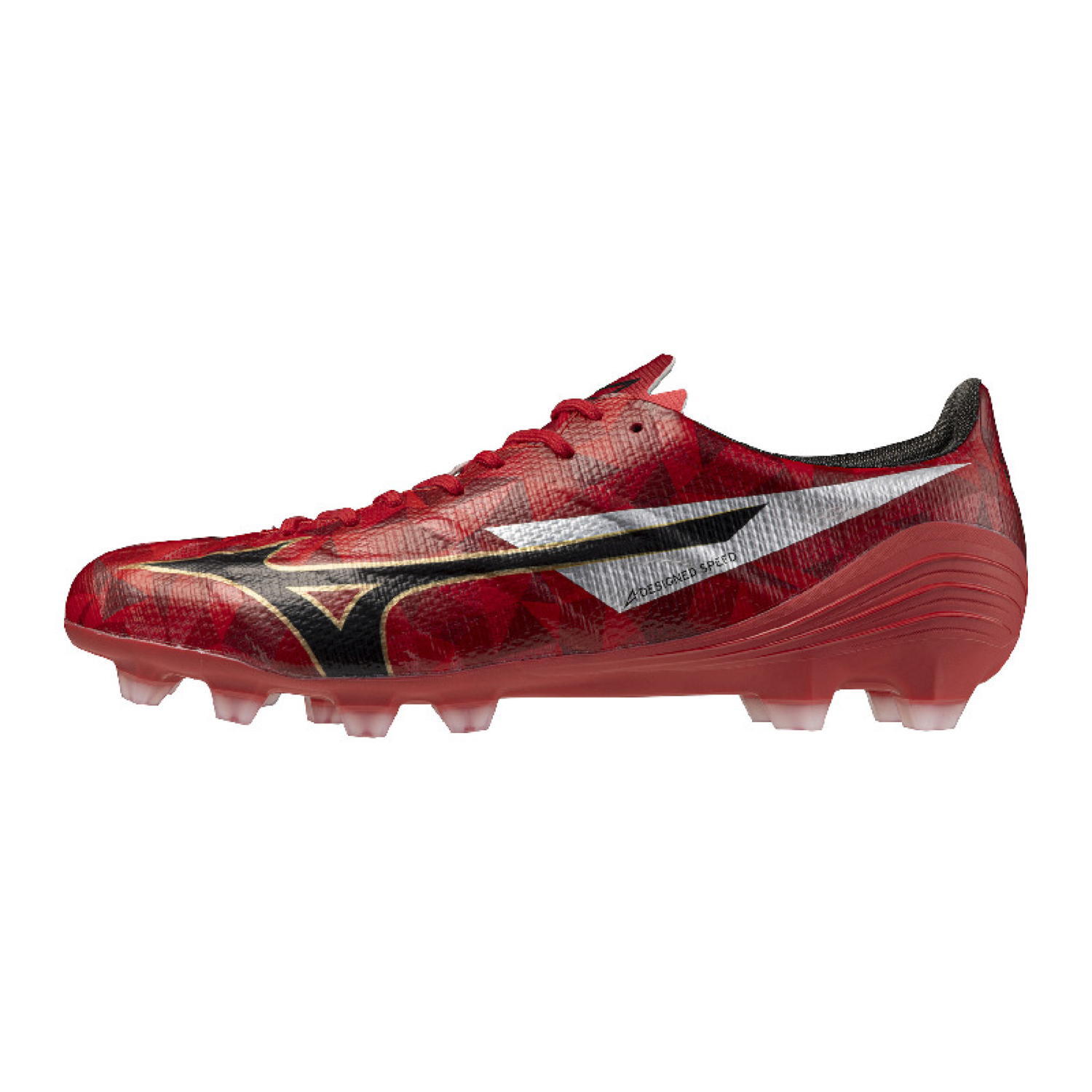 Mizuno Alpha II Pro FG P1GA256460, Męskie, buty piłkarskie - korki, Czerwony