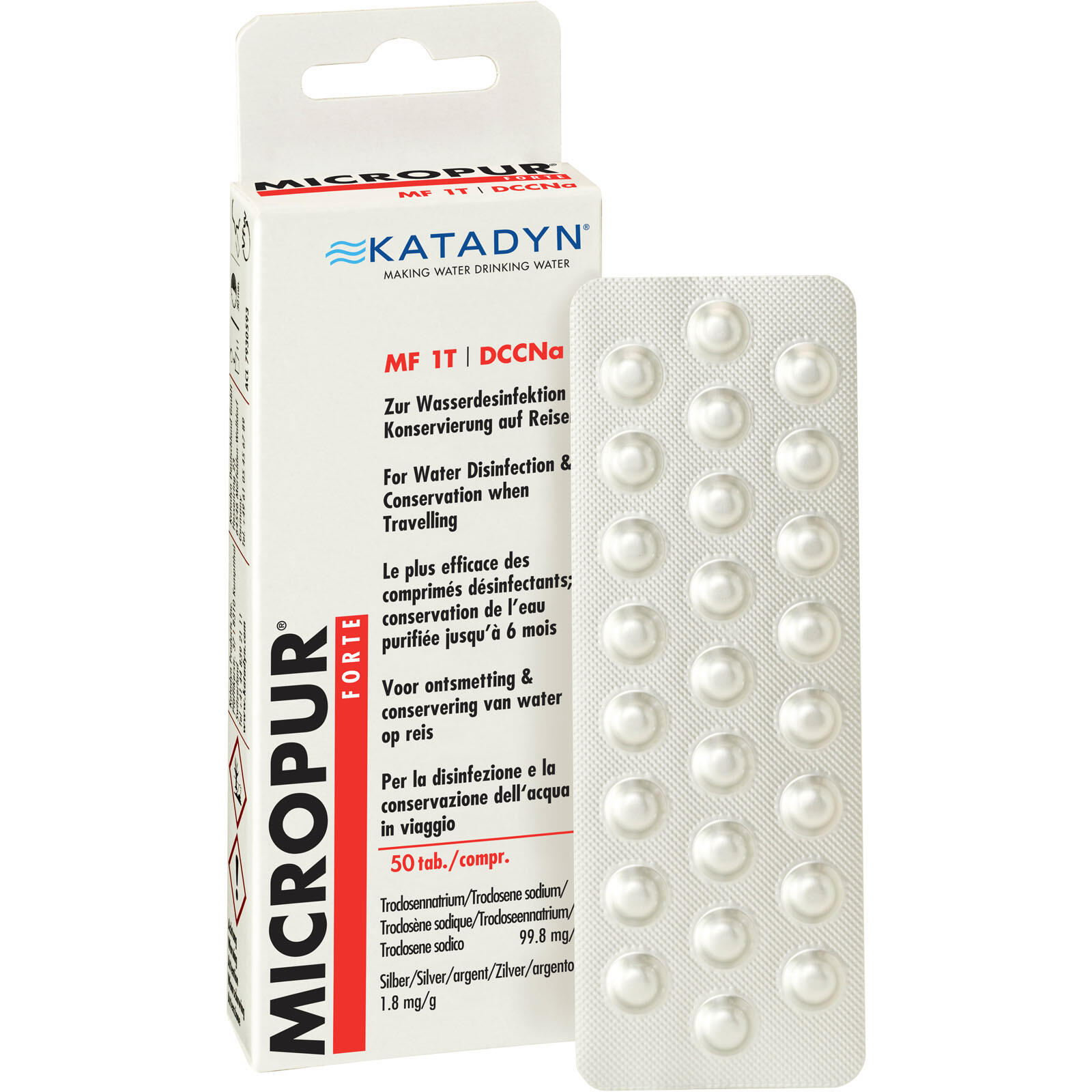 Katadyn Tabletki do odkażania Micropur Forte x50