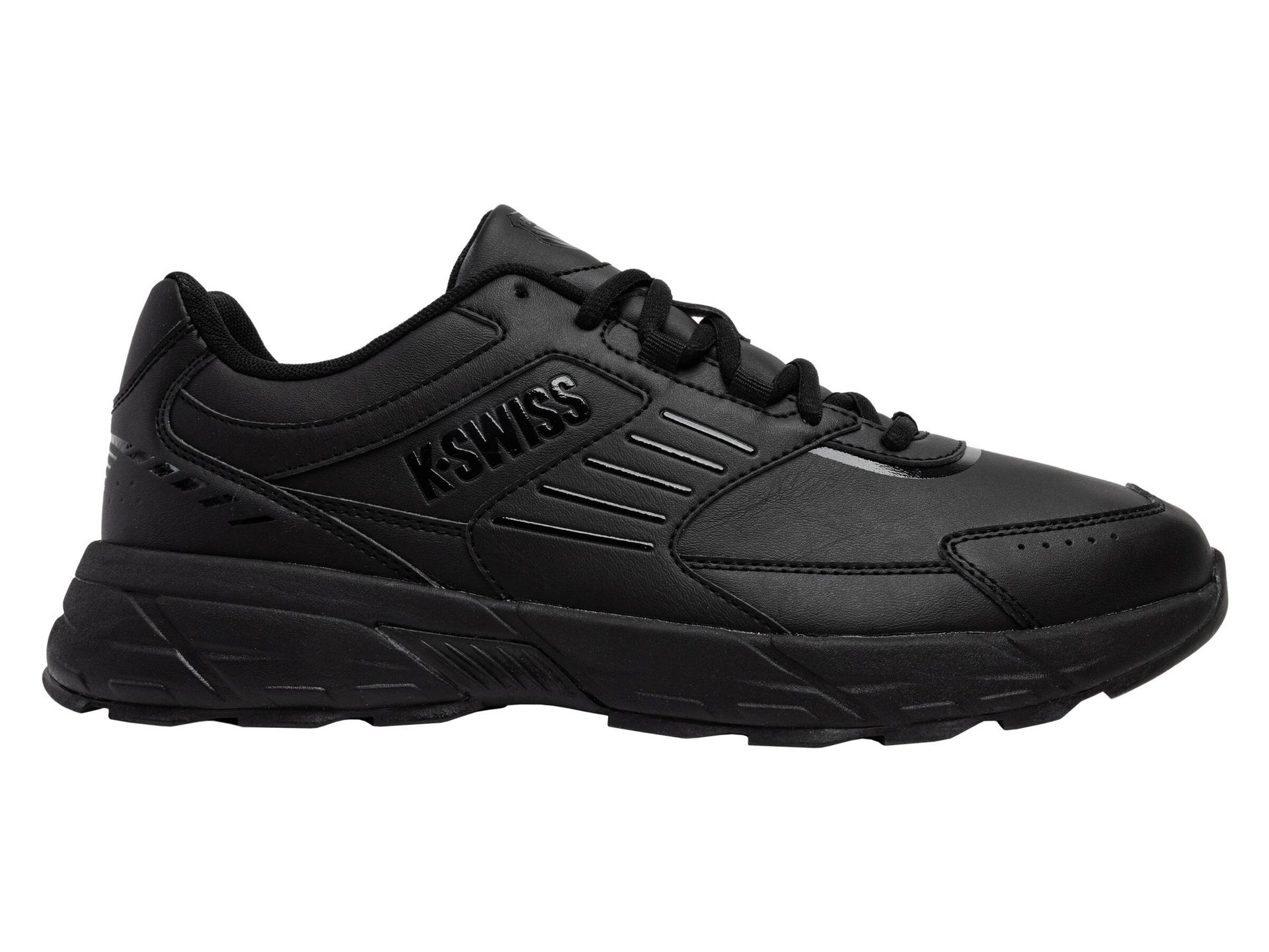 Sneakersy męskie K-swiss FARIO LTH na co dzień czarne (04778-001-M)