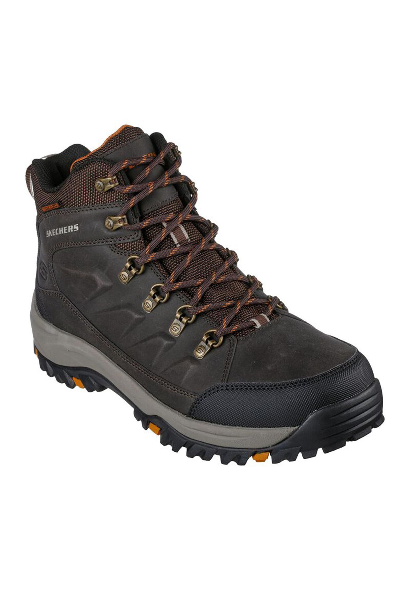 Buty trekkingowe męskie Skechers Relment Daggett brązowe r. 42