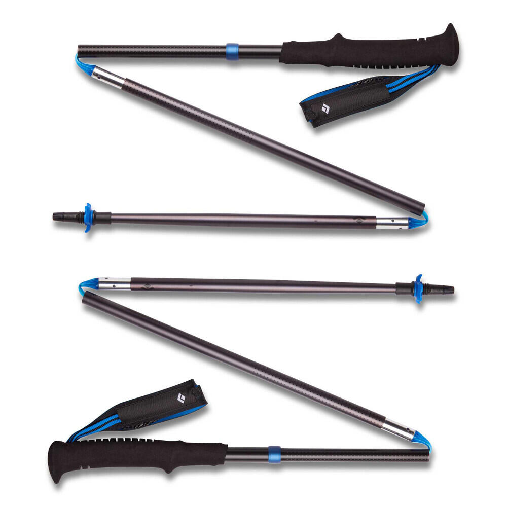 Kije trekkingowe Black Diamond DISTANCE Z pewter - 120 cm