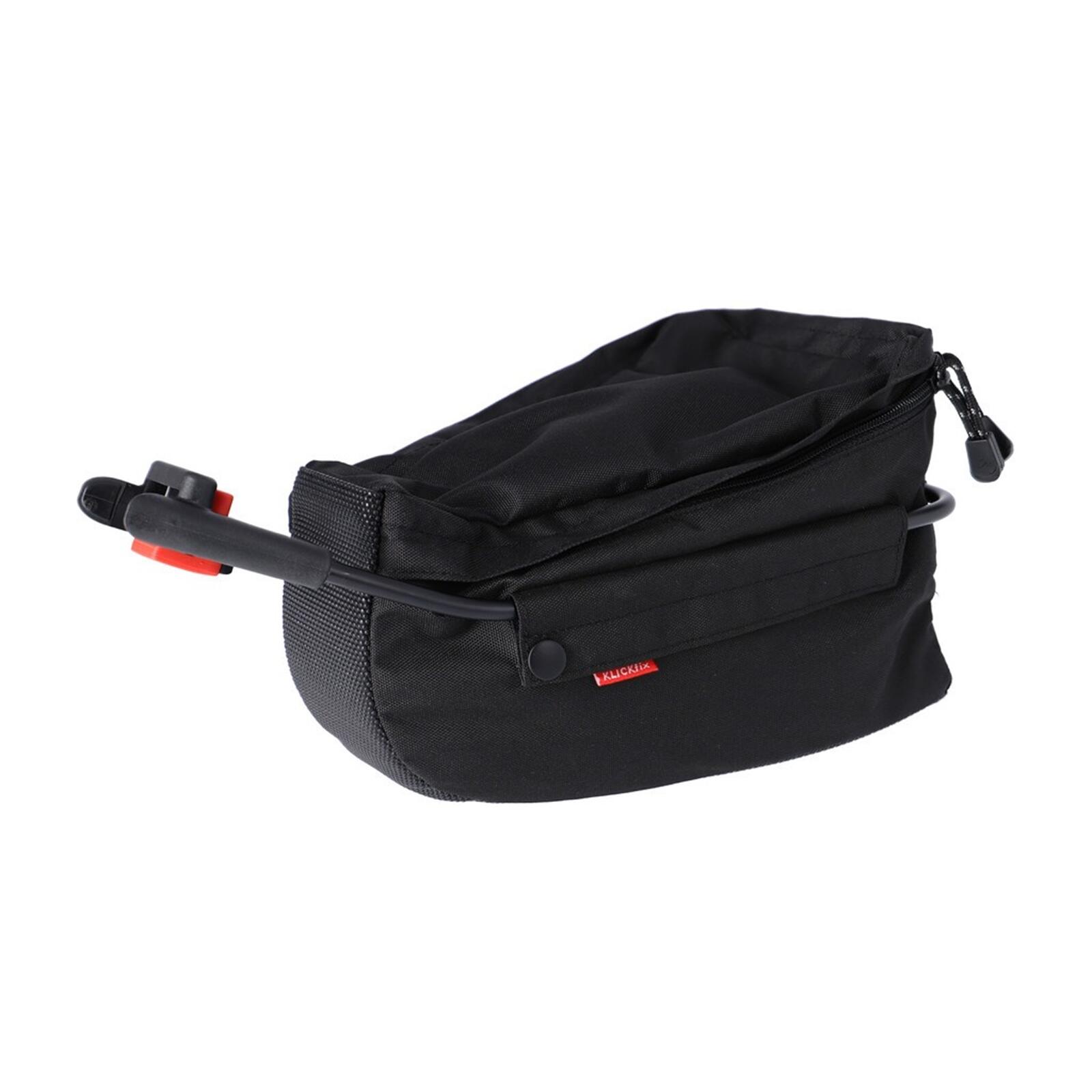 KLICKfix Rixen i Kaul Klickfix Contour mudguard  torba podsiodłowa, czarny 0217PS_Schwarz_40 x 30 x 20 cm, 15 Liter
