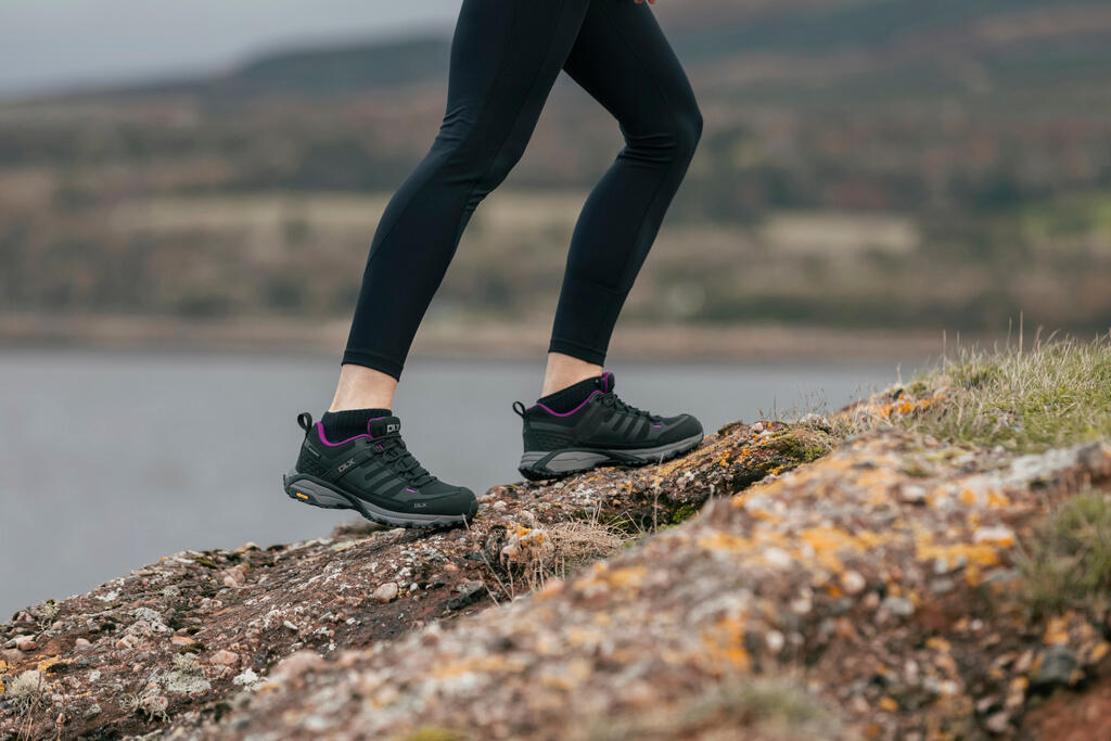 DLX Damskie buty trekkingowe lekkie niski krój wodoodporne oddychające Roisin