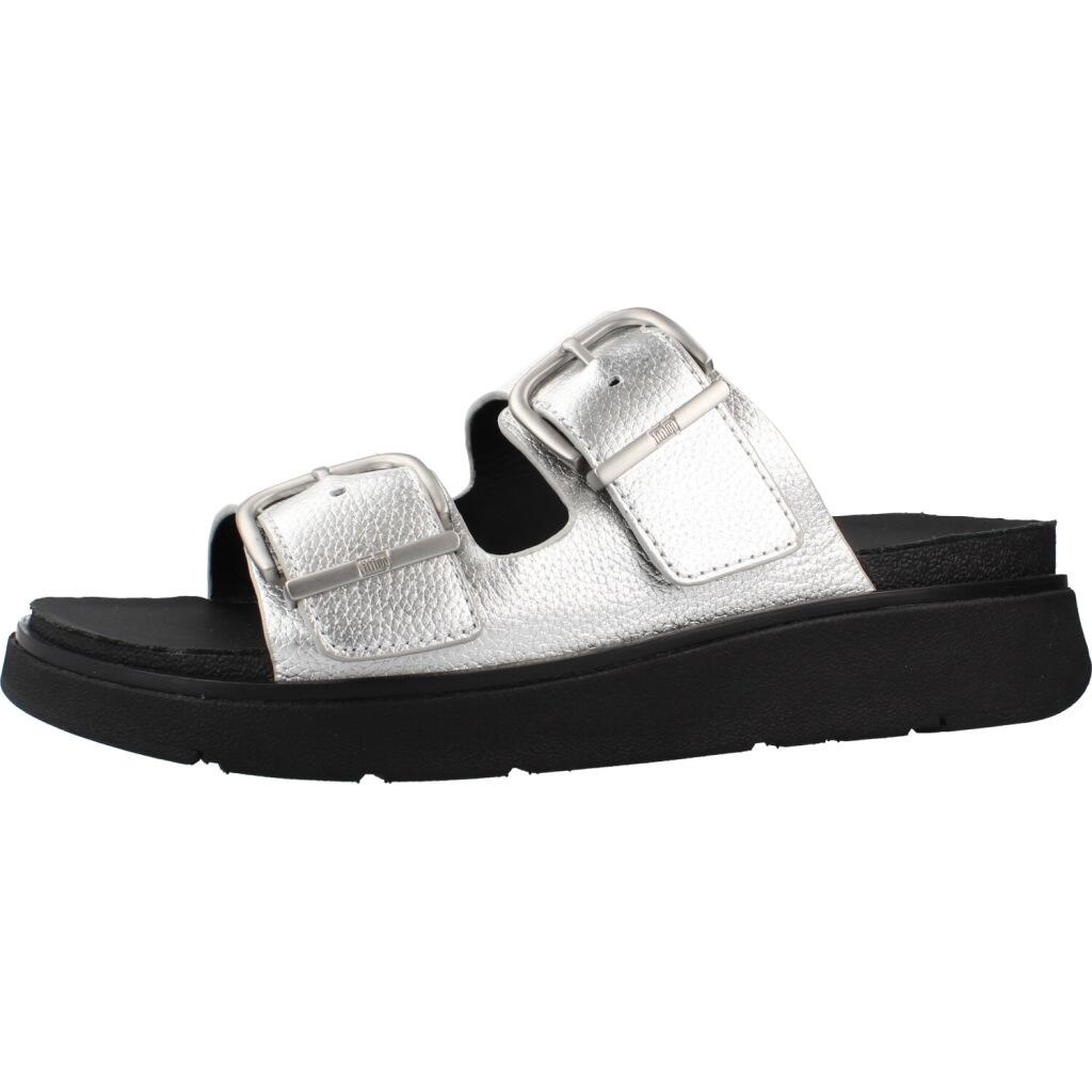 Sandales à deux barrettes en cuir vieilli Gen-FF Buckle