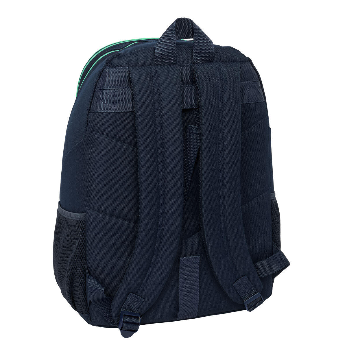 Plecak Dwukomorowy Real Madryt Team 2025/2026 Navy Blue Green Safta