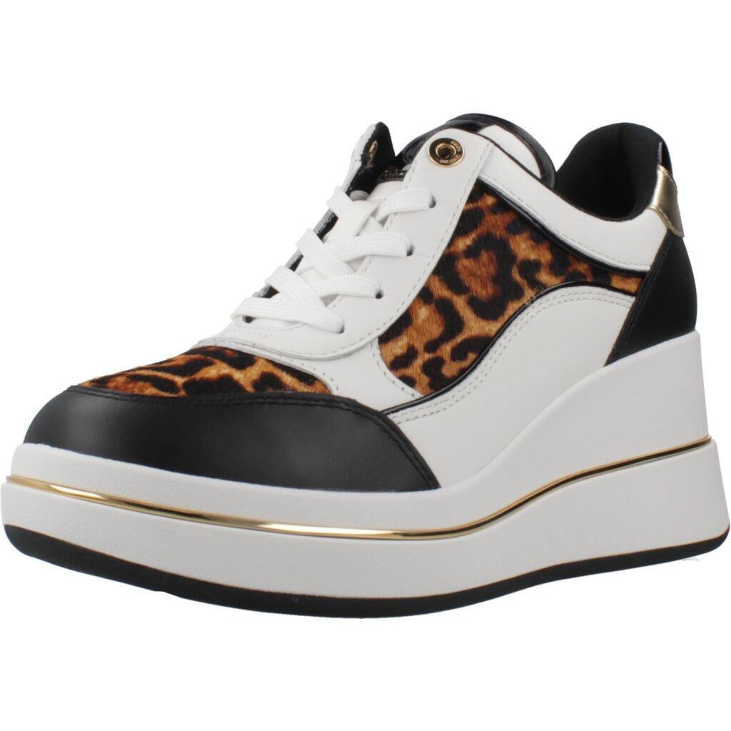 Buty MICHAEL KORS EMMY WEDGE TRAINER Nadruk zwierzęcy