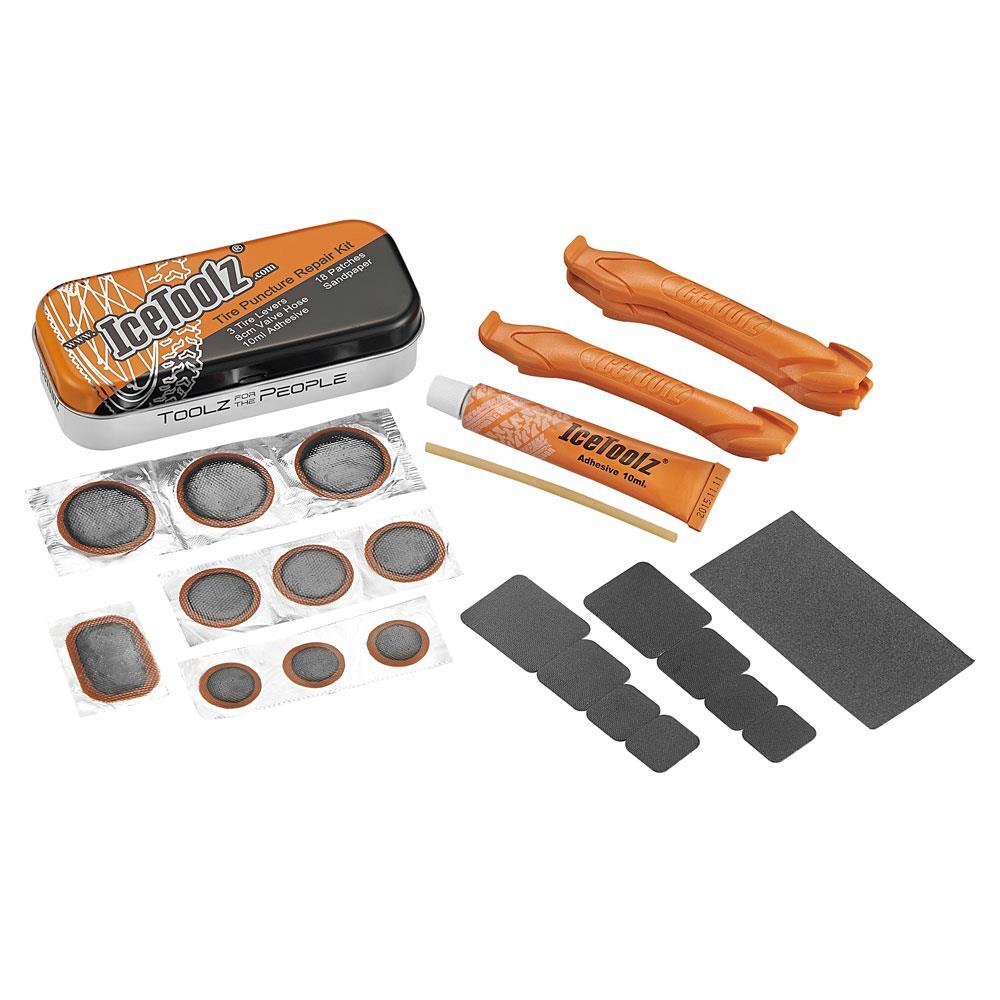 Zestaw naprawczy IceToolz 24065A1 w puszce pomarańczowy