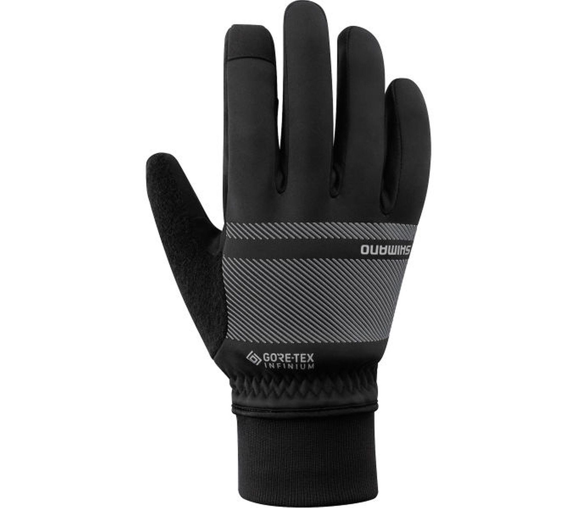 Rękawiczki kolarskie INFINIUM™ PRIMALOFT®, metaliczny szary