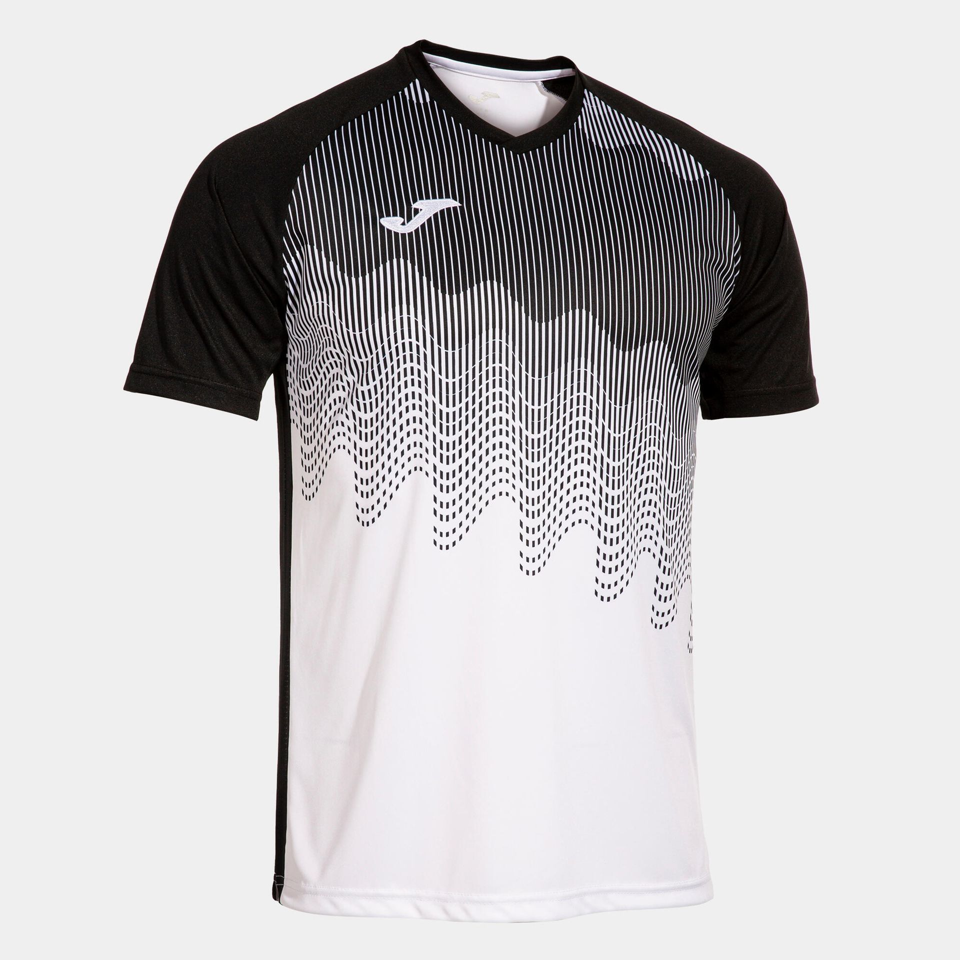 Koszulka męska Joma Tiger VI turkus-granat 2XS