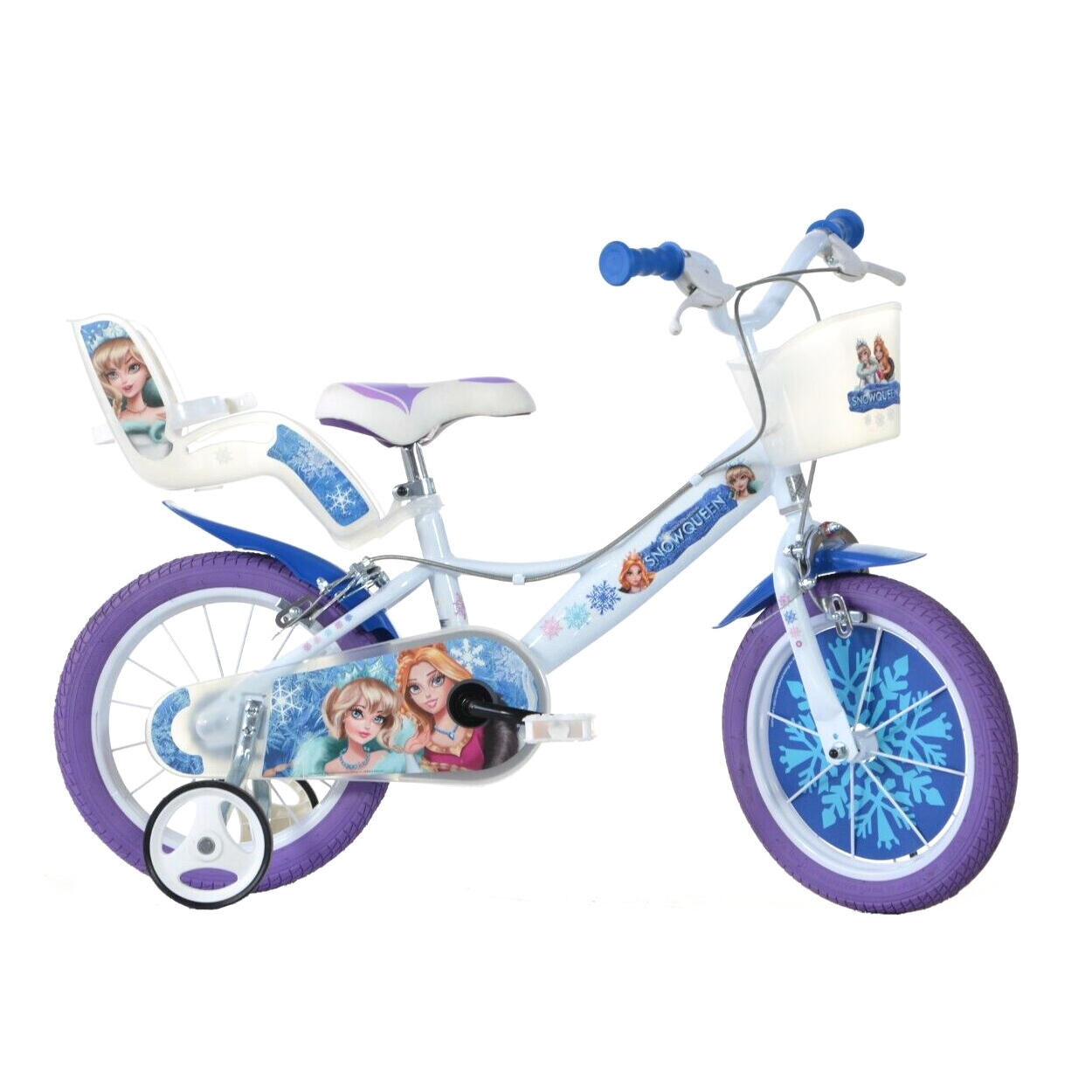 Rower dziewczęcy Dino SNOW QUEEN 16