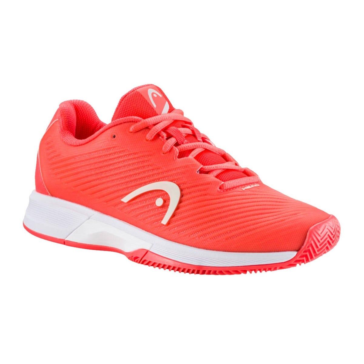 Buty do tenisa damskie HEAD Revolt Pro 4.0 Clay coral/white
