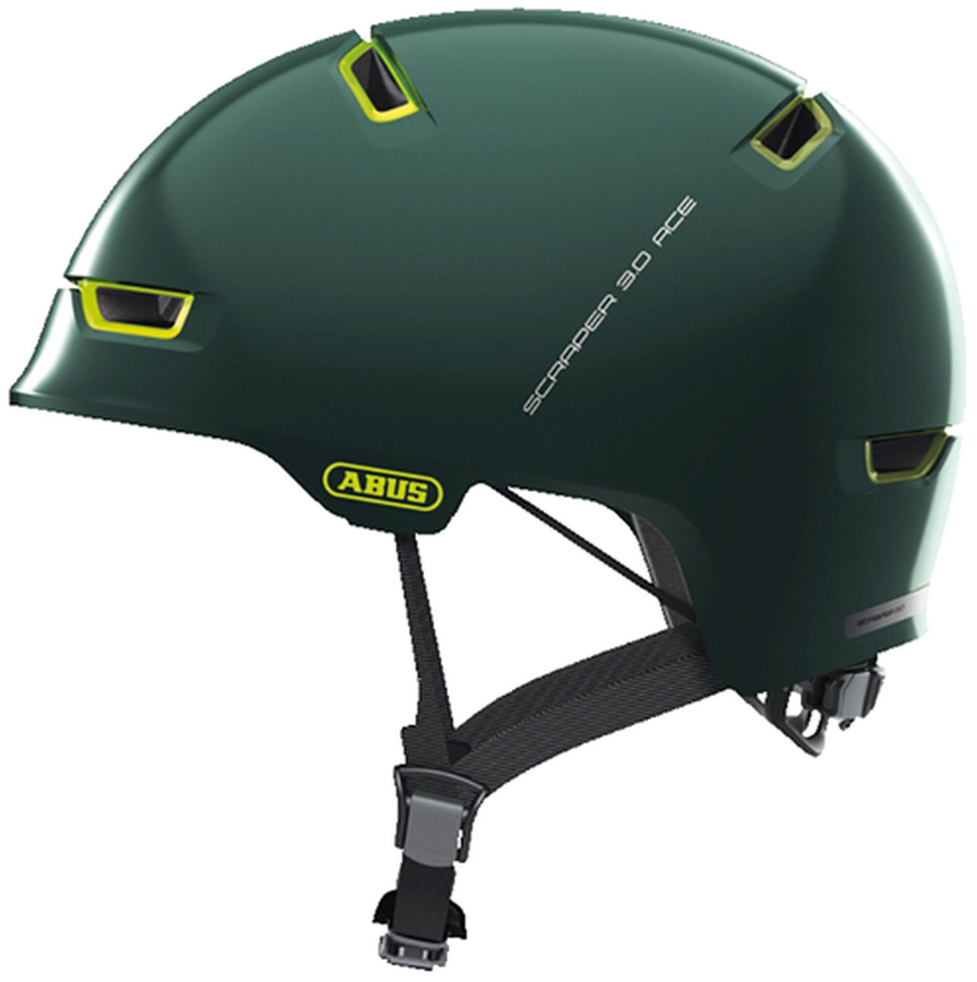 Abus Scraper 3.0 ACE Kask rowerowy, ivy green M | 54-58cm 2021 Kaski miejskie i trekkingowe 86961