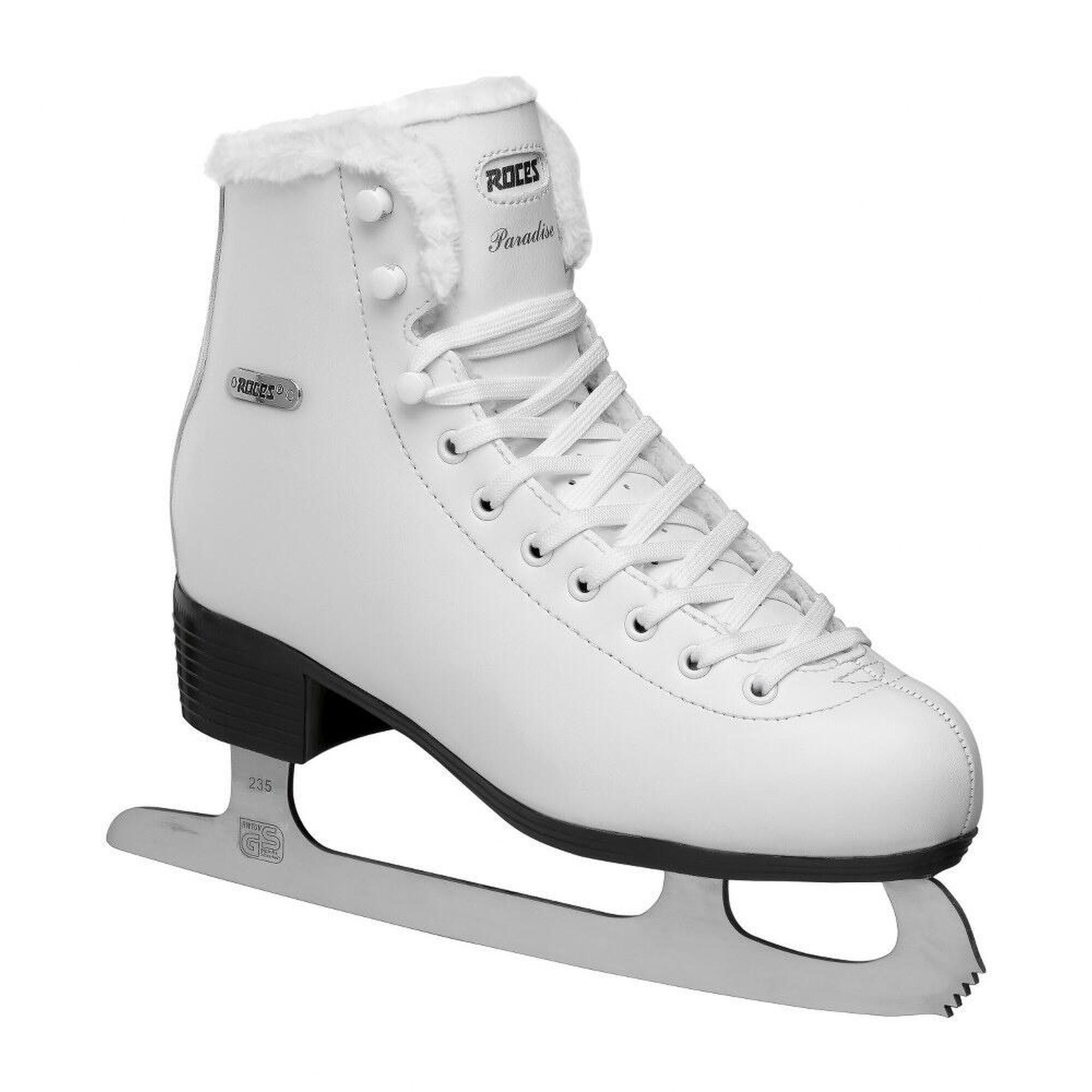 ROCES Łyżwy figurowe Paradise Eco-Fur białe 450704 01 38 45070401 38