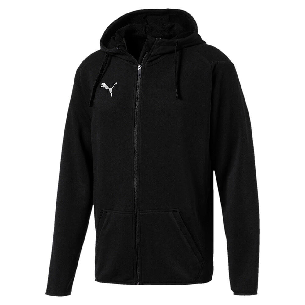 Puma męska kurtka liga casuals Hoody Jacket, czarny, s 655771 03