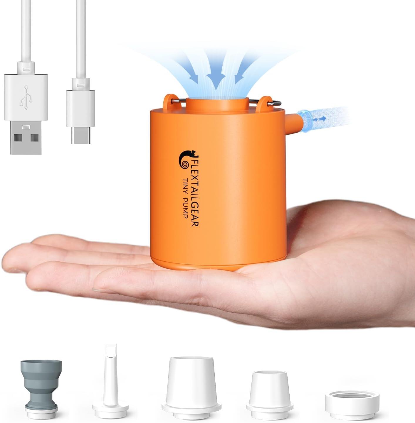 Przenośna pompka 2w1 Flextail Tiny Pump (czarna)