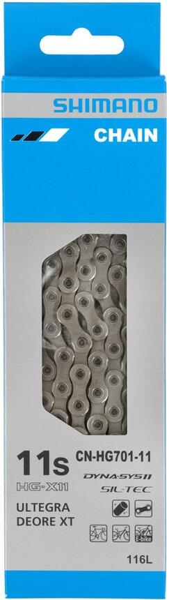 Łańcuch Rowerowy 11 Biegów Hg701 138 Ogniw Ultegra / Deore Xt