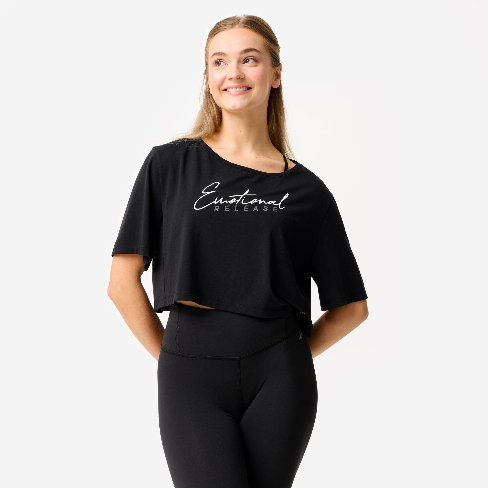 Koszulka do tańca modern jazz damska Starever crop top