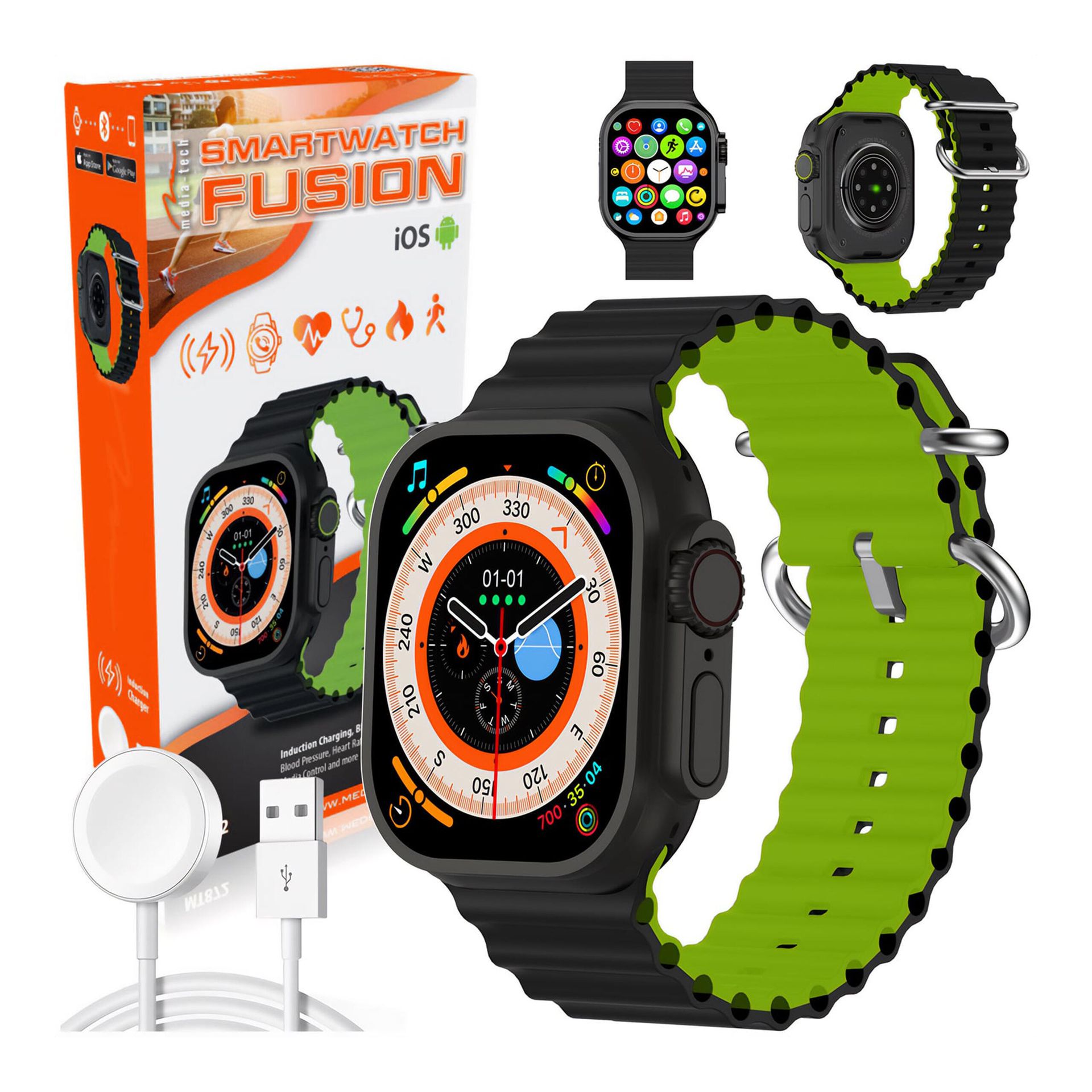 Media-Tech FUSION MT872 Czarno-zielony