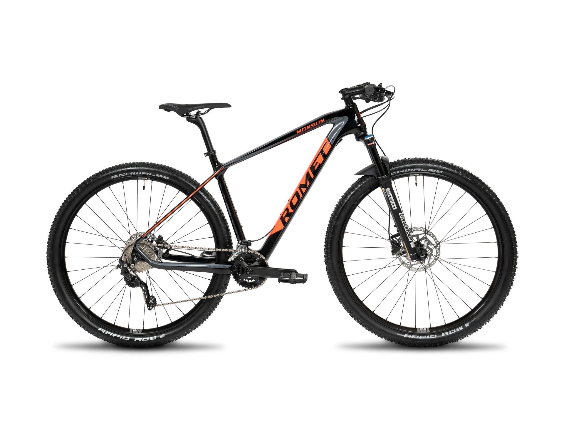 Rower górski MTB ROMET Monsun 1.0 29171339-B U17 29 cali Czarny