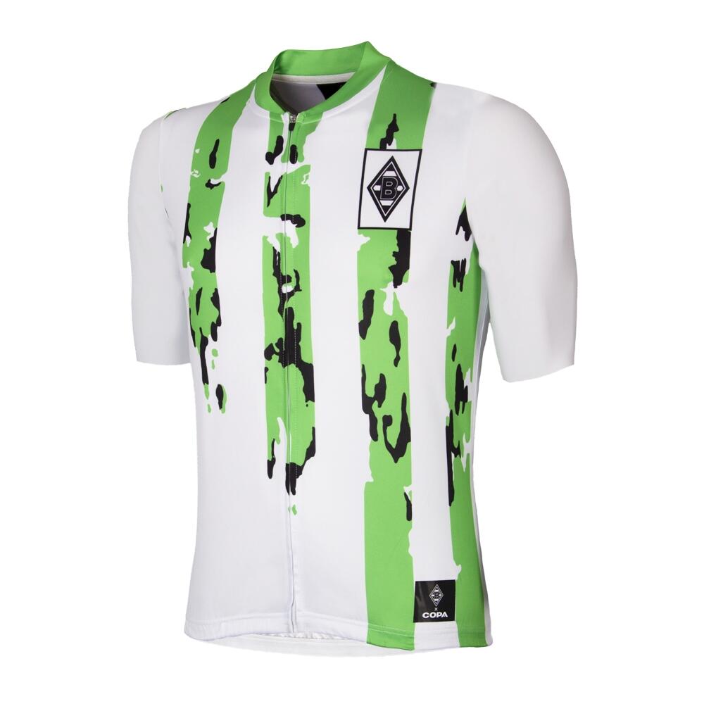 Koszulka Kolarska Dla Dorosły - Borussia Mönchengladbach 1995 - Biała
