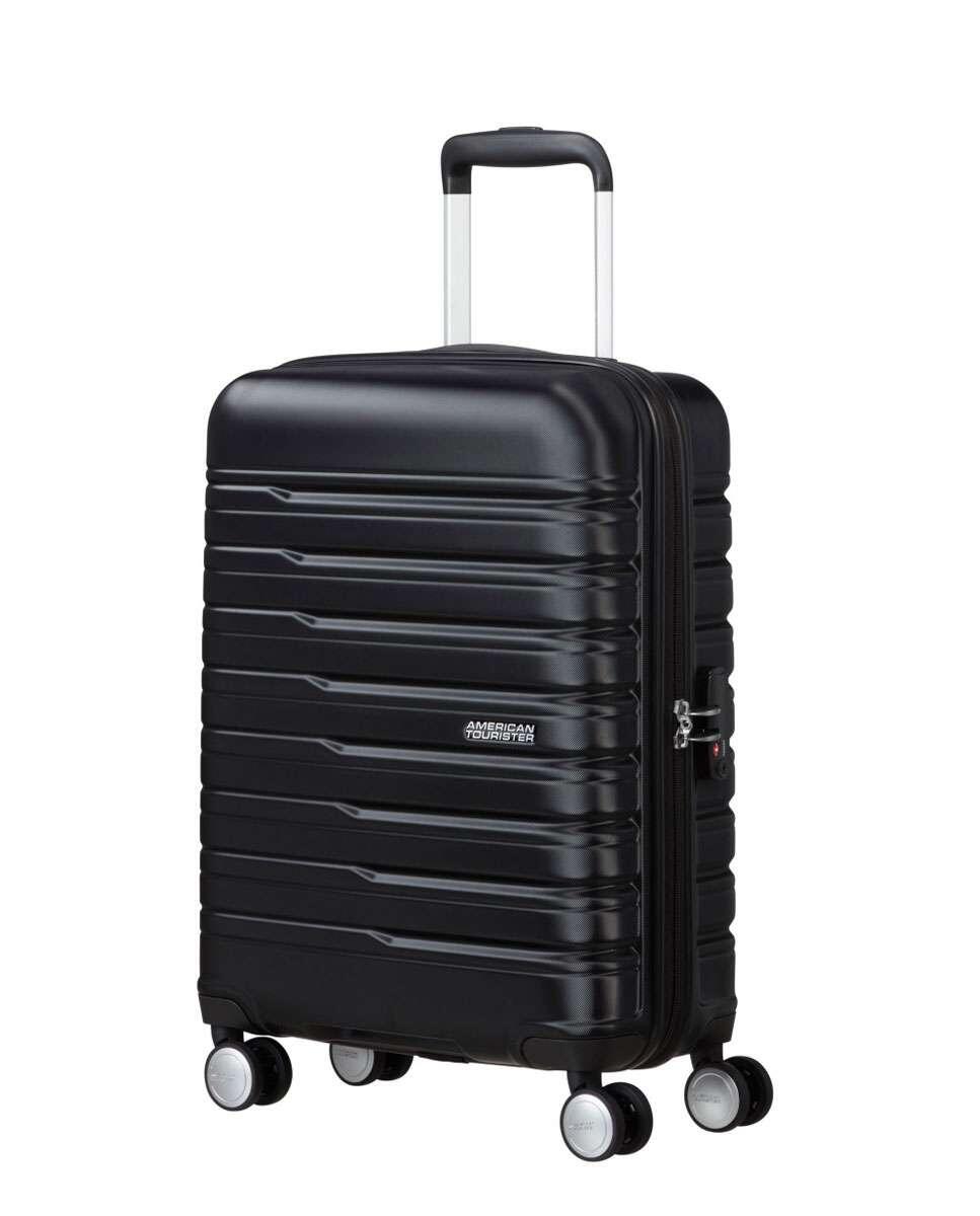 Walizka AMERICAN TOURISTER Flashline 55 cm Czarny