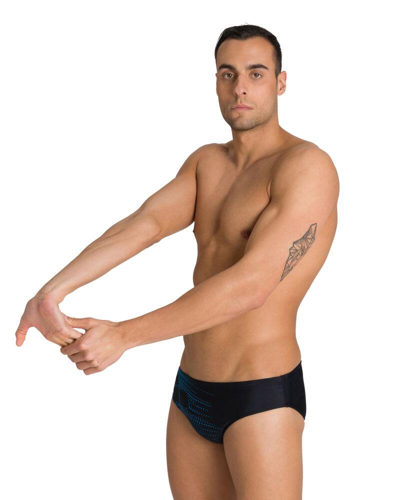 Kąpielówki slipy męskie na basen Arena Starry Brief