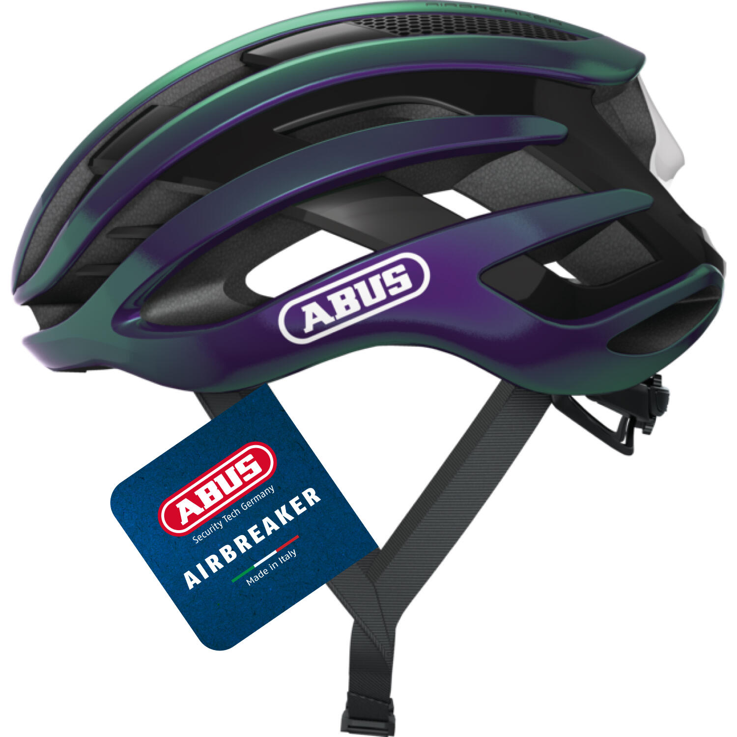 Abus AirBreaker Kask rowerowy, flipflop purple M 52-58cm 2020 Kaski szosowe