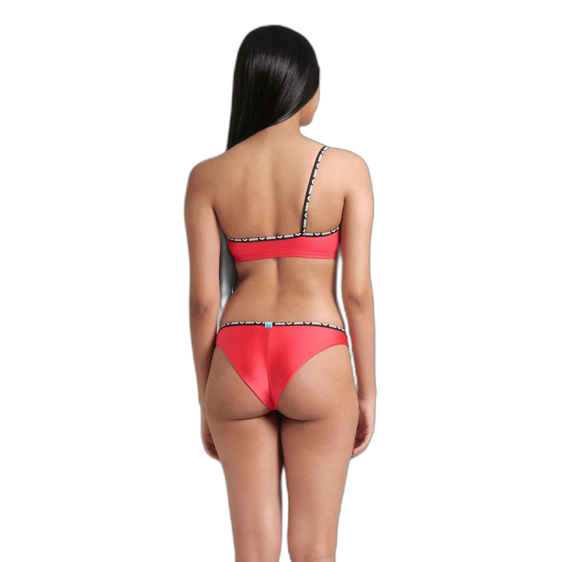 Damski 2-częściowy kostium kąpielowy Arena Solid Single Shoulder