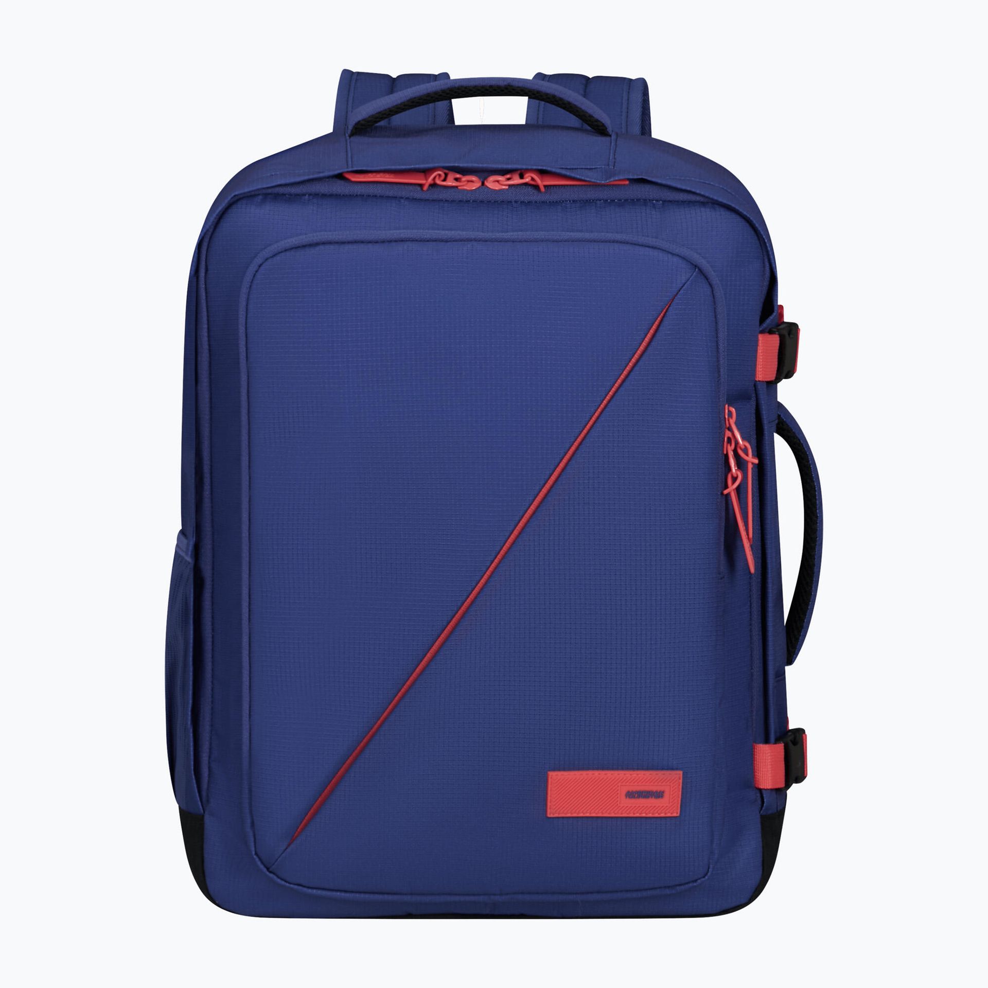 Plecak kabinowy American Tourister Take2Cabin M - purple / sunset coral