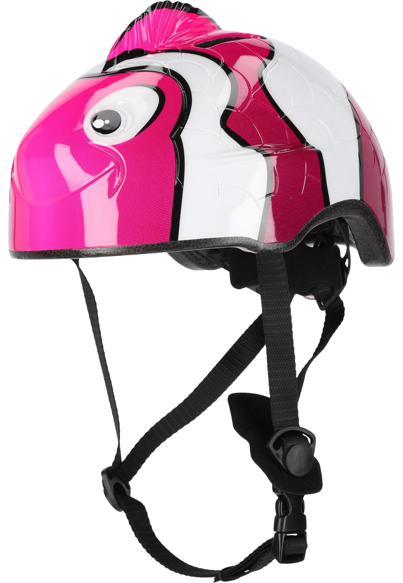 Kask Rowerowy dla dzieci Różowy Nemo| Crazy Safety Certyfikowany