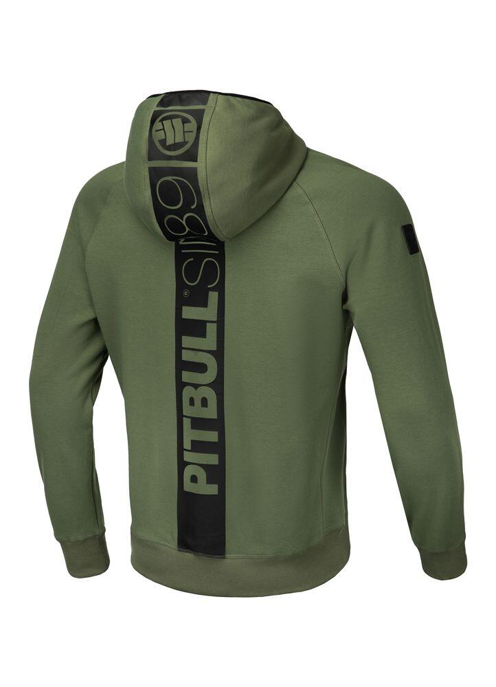 Bluza rozpinana z kapturem Pit Bull 300 Interlock Hermes '24 - Coyote Brown XL