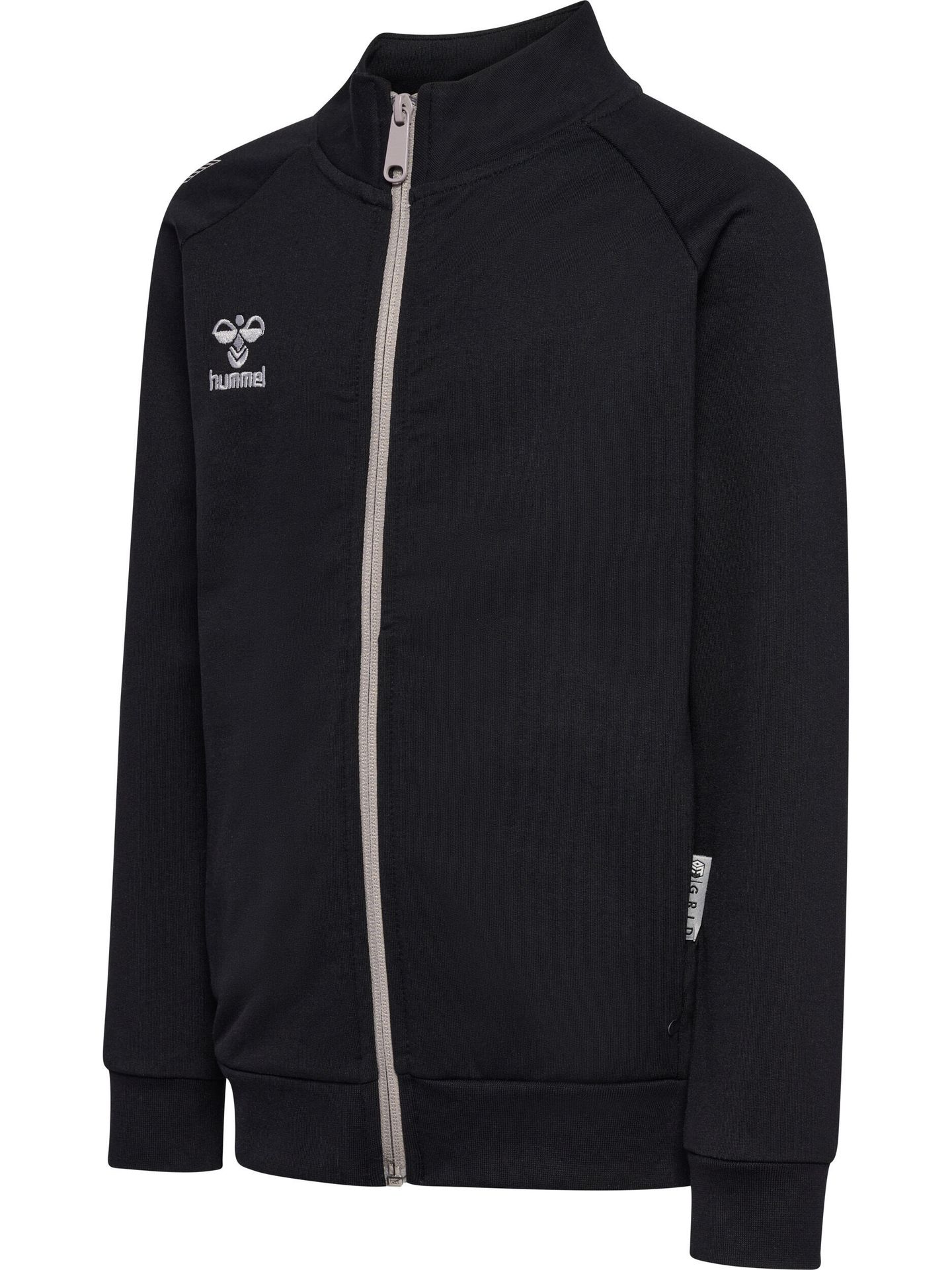 Dziecięca bawełniana bluza dresowa zapinana na zamek Hummel Move Grid