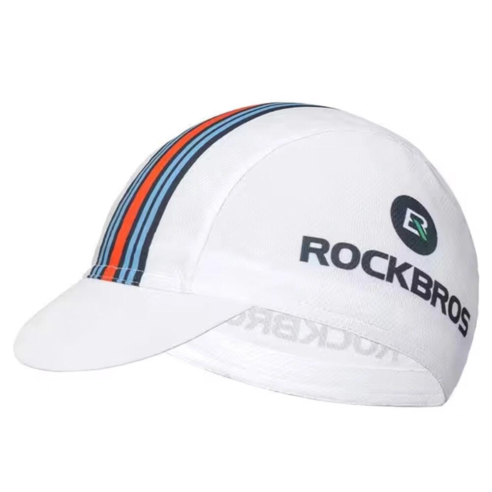 Czapka rowerowa Rockbros MZ10022 z daszkiem - biała
