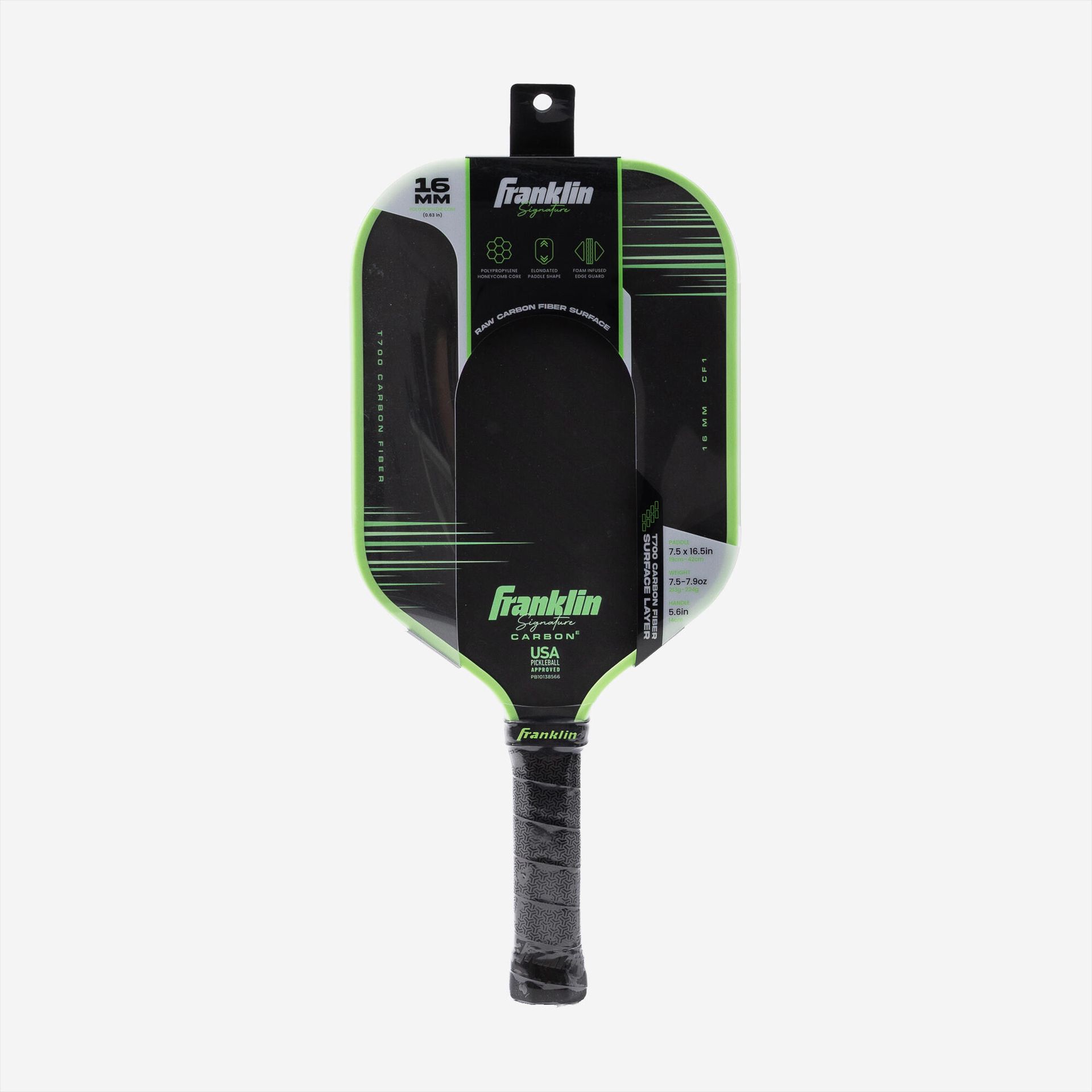 Rakieta do pickleballa Signature z włókna węglowego