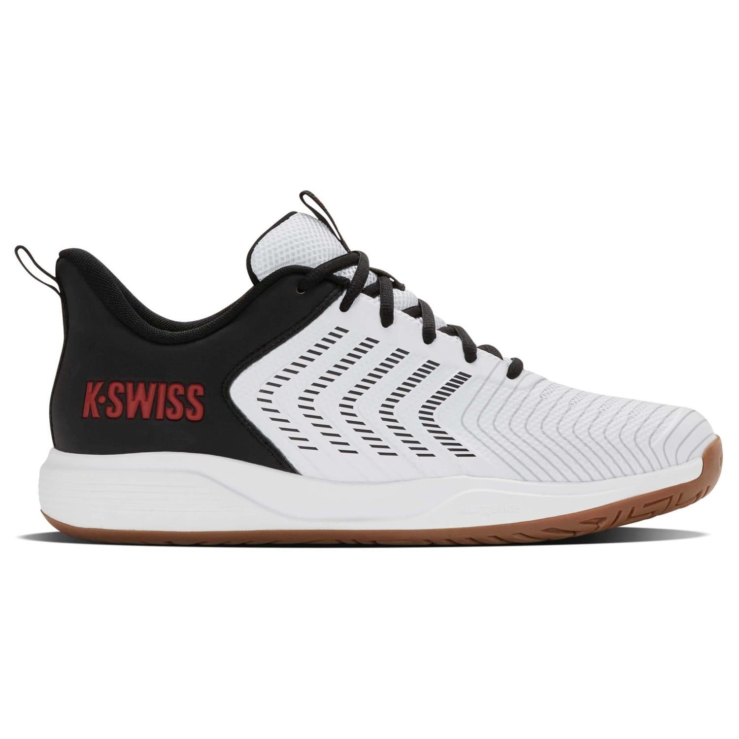 Sneakersy męskie K-swiss ULTRASHOT TR INDR do treningu białe (04602-153-M)