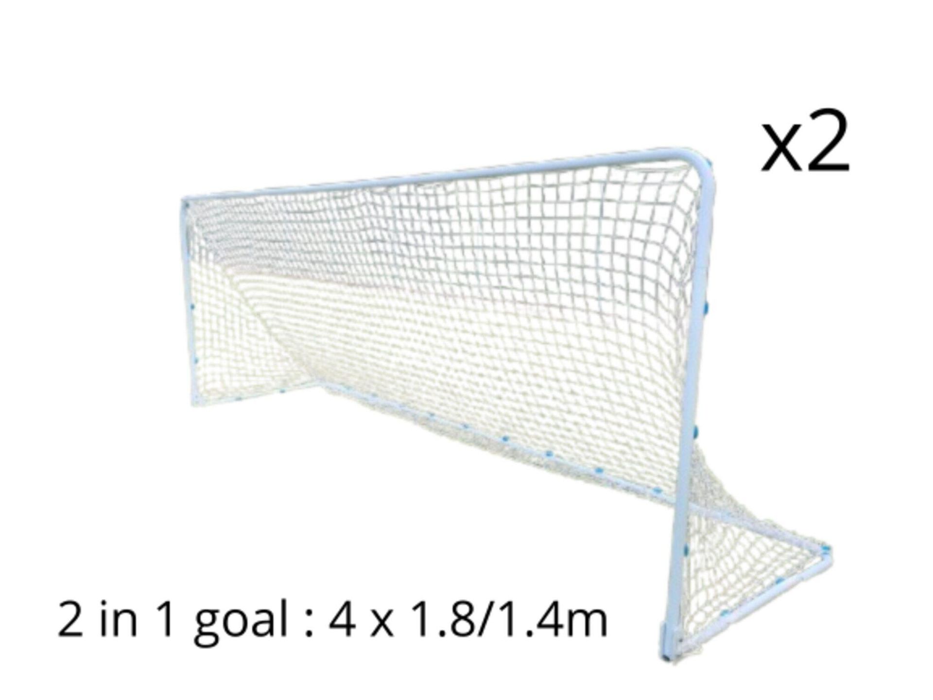 Para dwustronnych bramek - 2 rozmiary w 1!