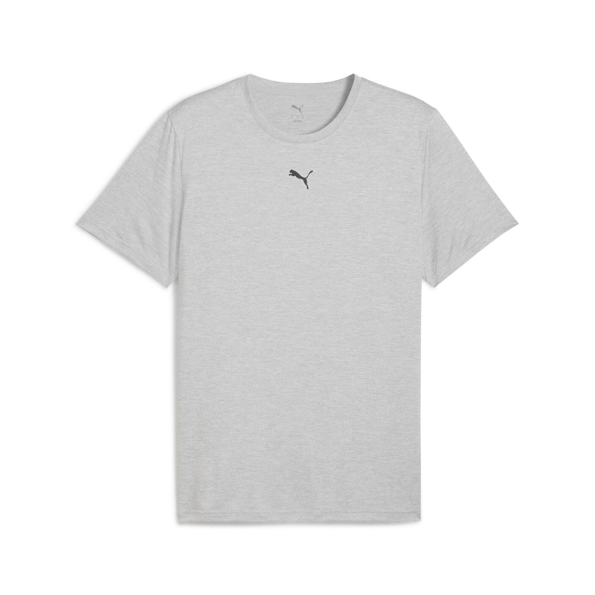 Męska melanżowa koszulka TAD ESSENTIALS z logo Cat PUMA