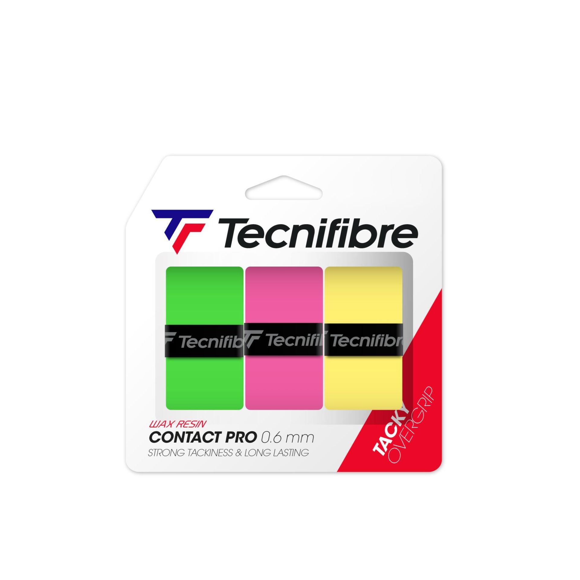 Owijka Wierzchnia Tecnifibre Pro Contact 3P - Tricolor