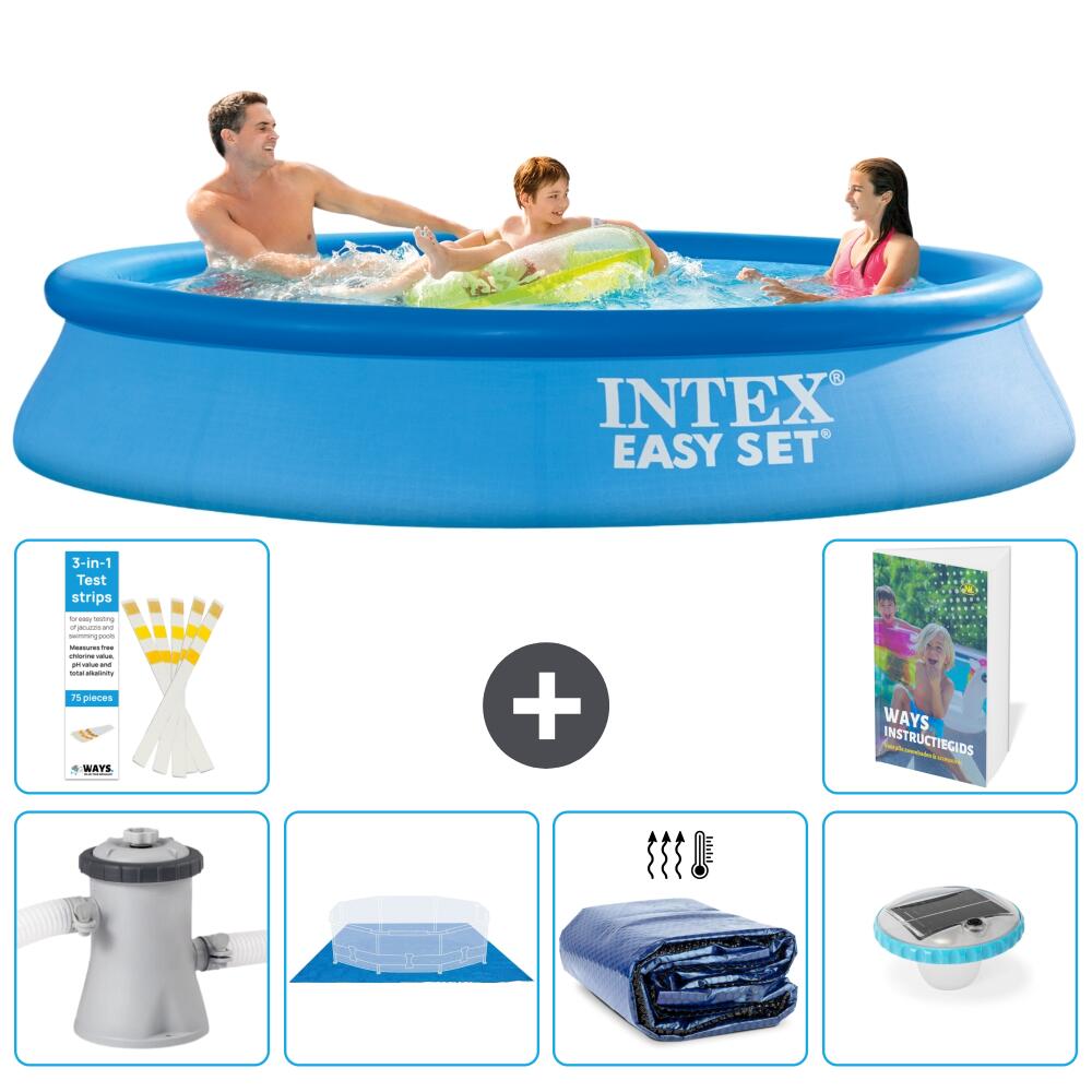 INTEX Basen Easy Set Okrągły - 305x61 cm - 7-częściowy S272