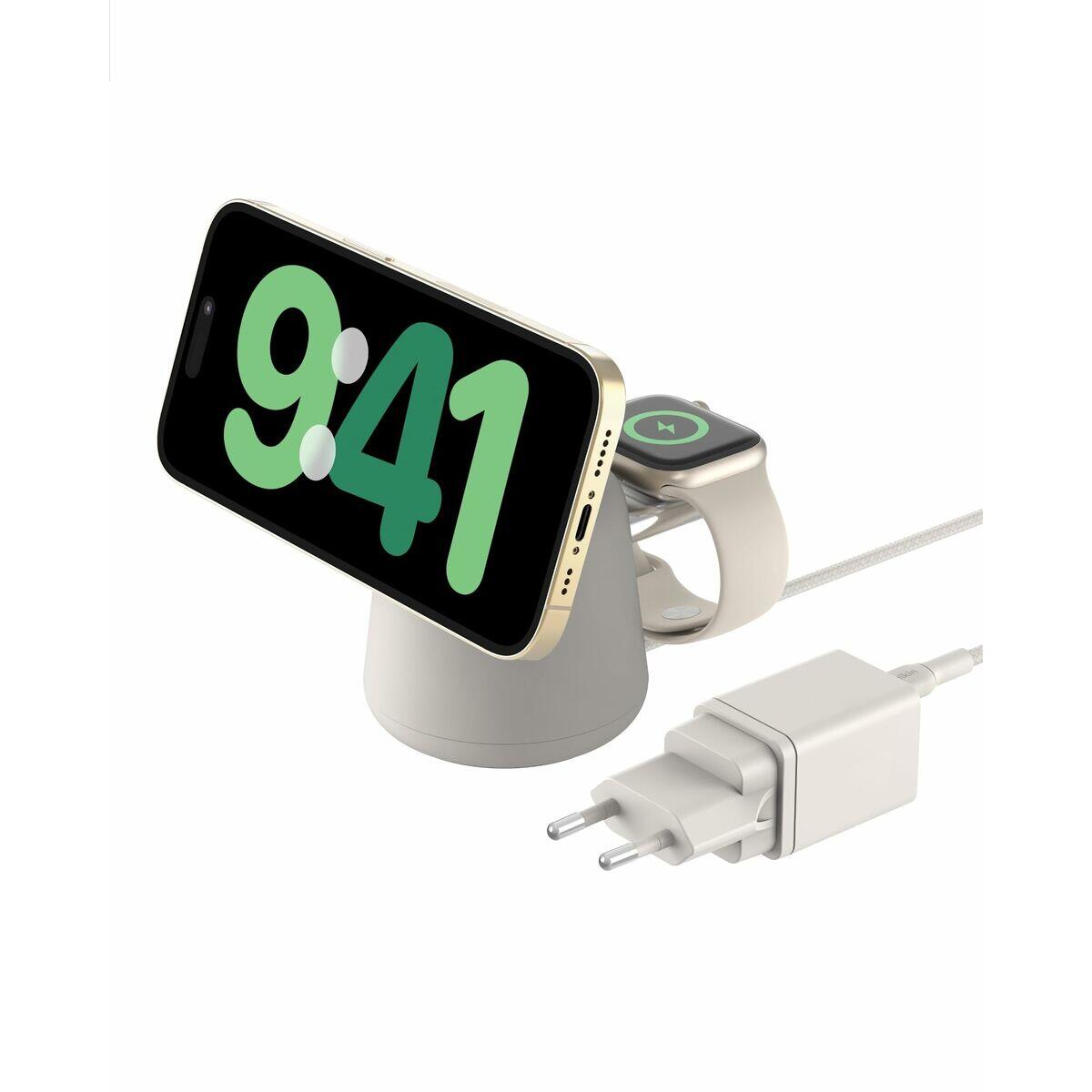 Belkin Ładowarka 3w1, magnetyczna Qi2 15W, do iPhone, AppleWatch, A