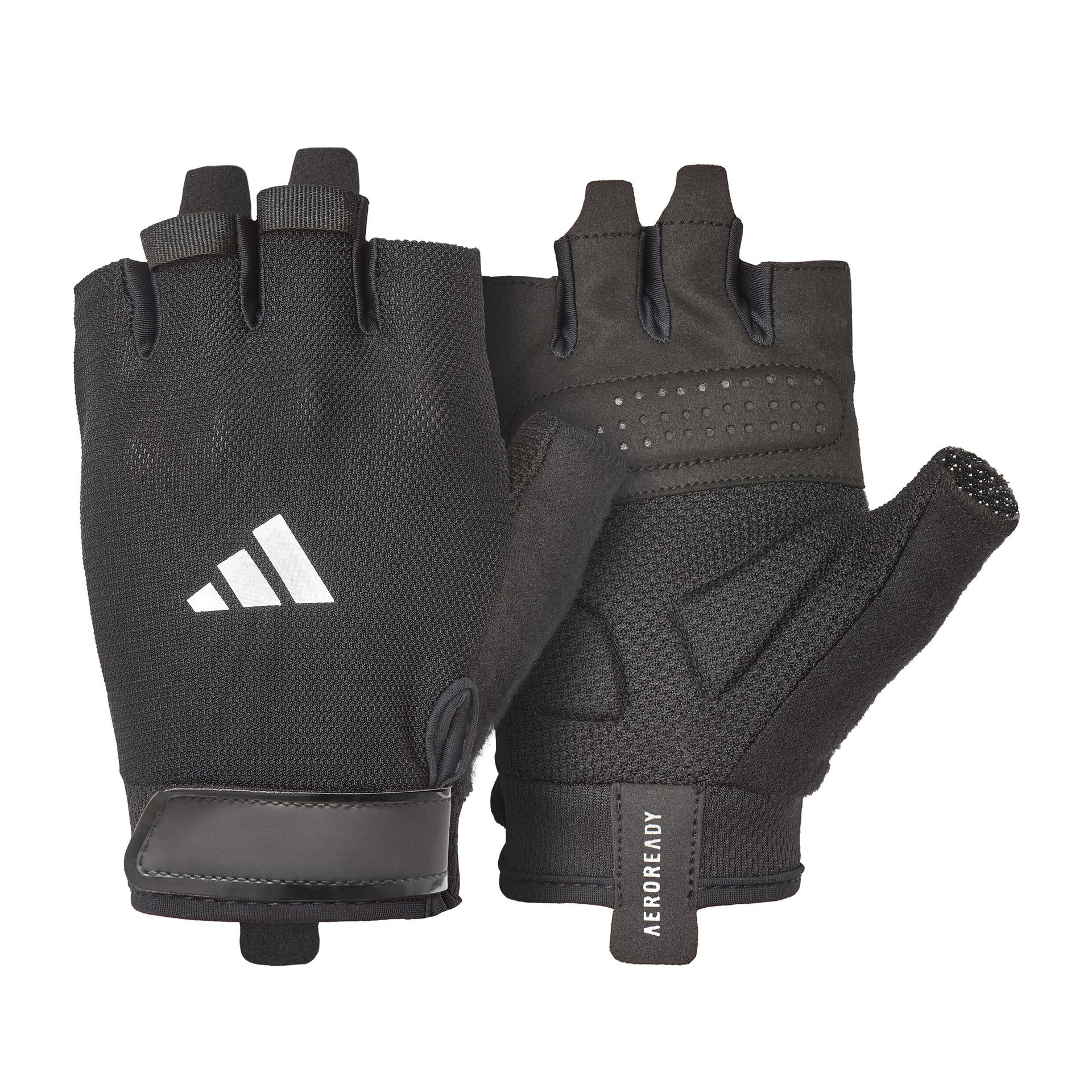 Rękawice treningowe ADIDAS Essential Training ( M) Czarno-biały