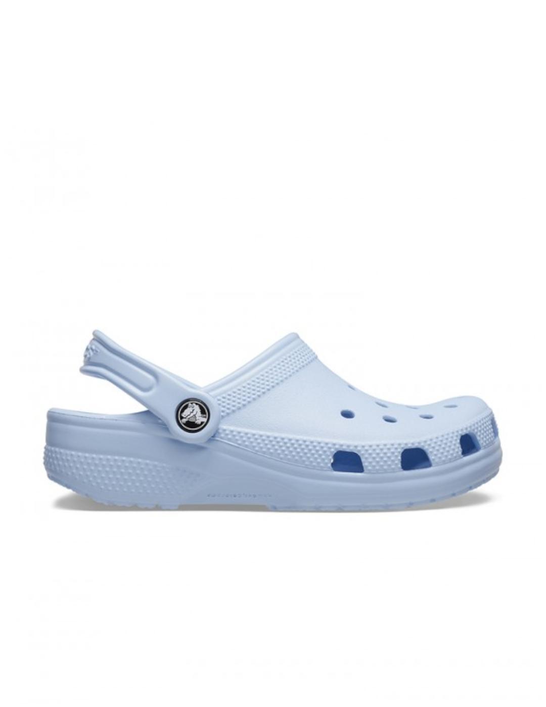 CROCS Klapki Chodaki Dla Dzieci Classic Clog 206991-4NS Niebieskie 32-33